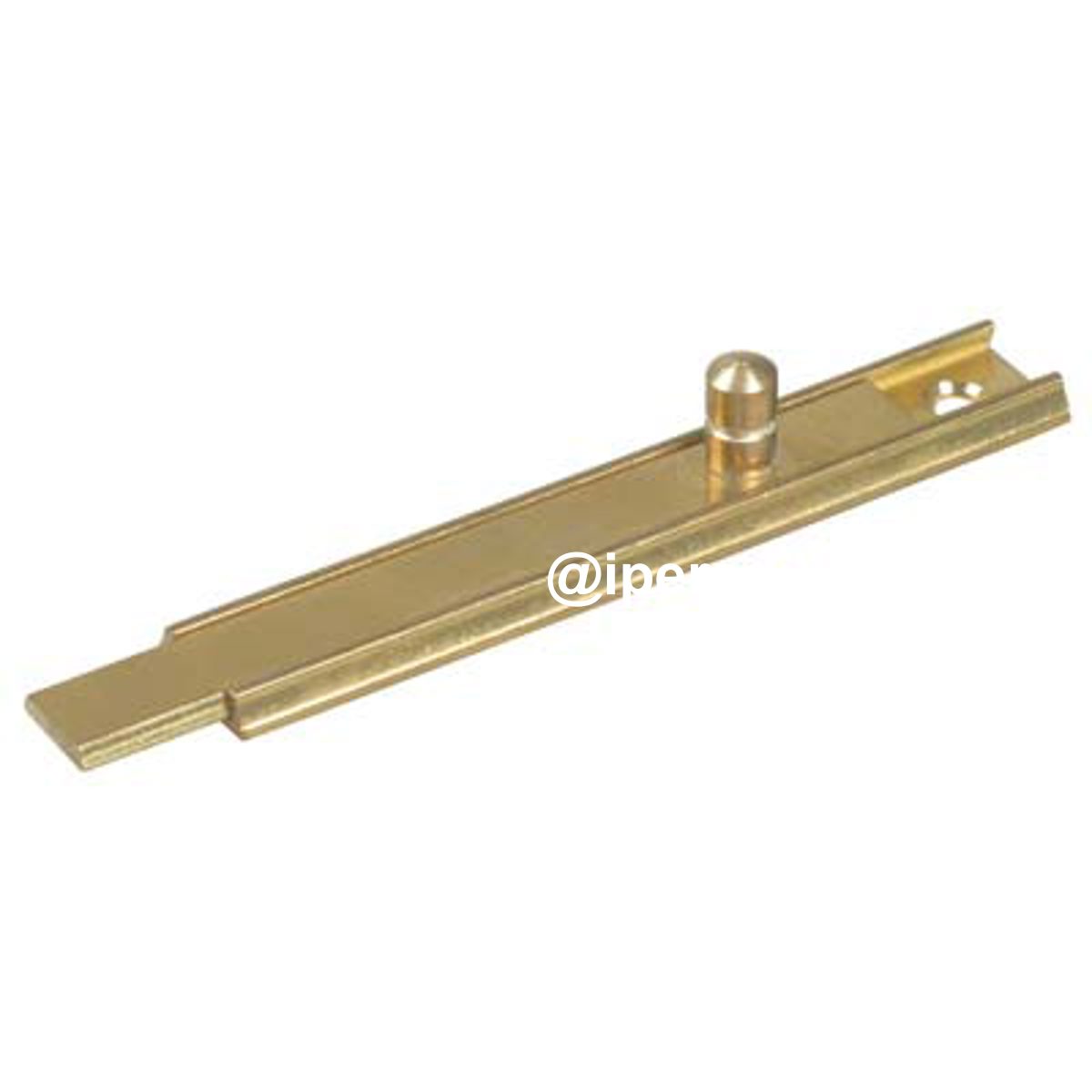 CATENACCIOLO BINARIO X MOBILI OTTONE LUCIDO MM 15,5X5 CM 6