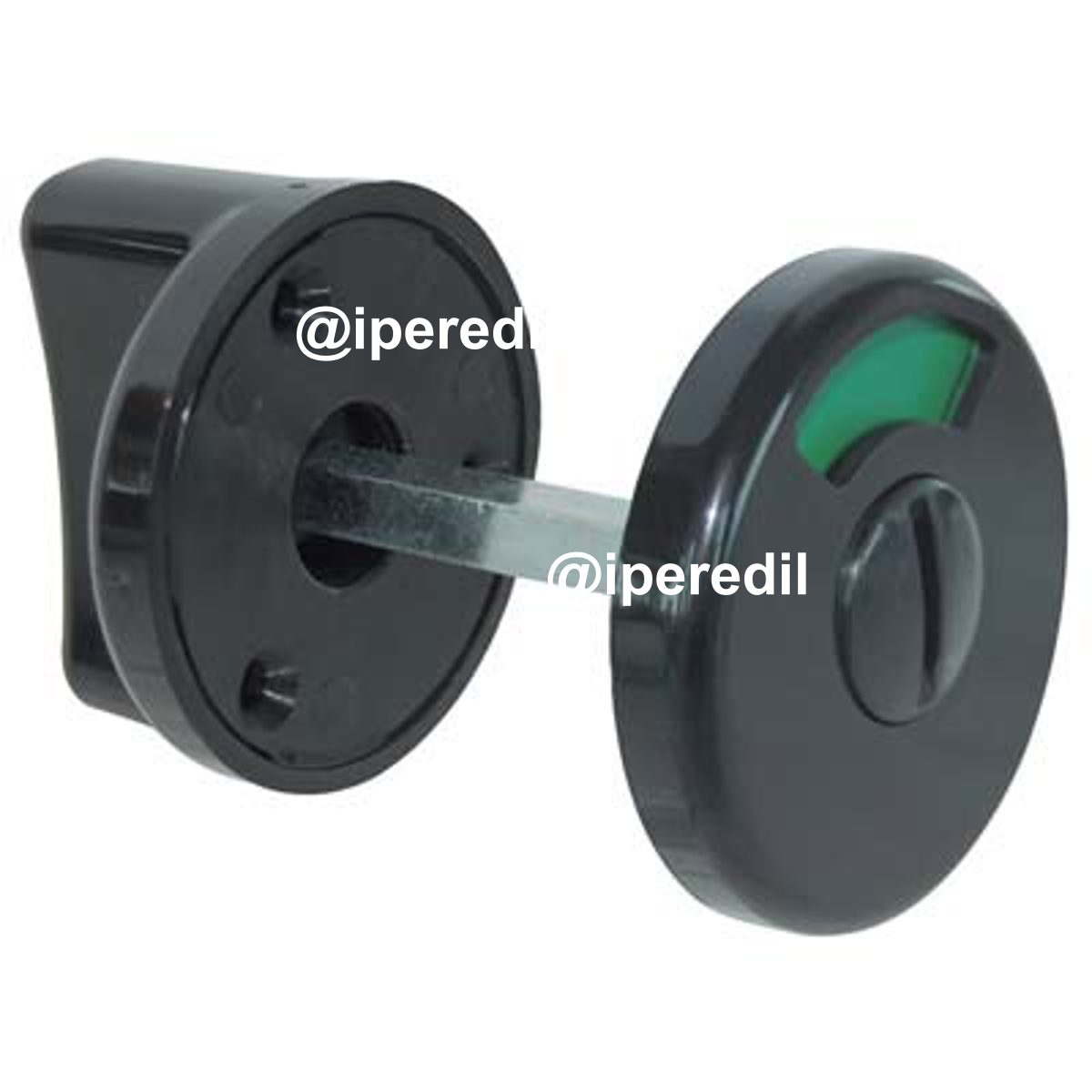 CATENACCIO LIBERO OCCUPATO + QUADRO PLASTICA NERA Q6