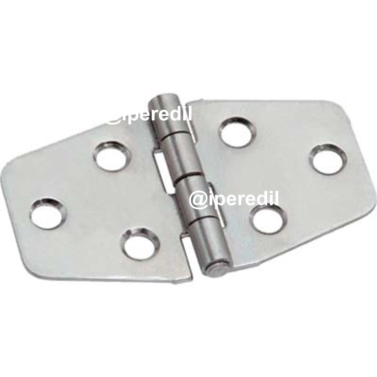 CERNIERA NAUTICA 3374 VALTOCE INOX PERNO FISSO MM 40X70X1,5