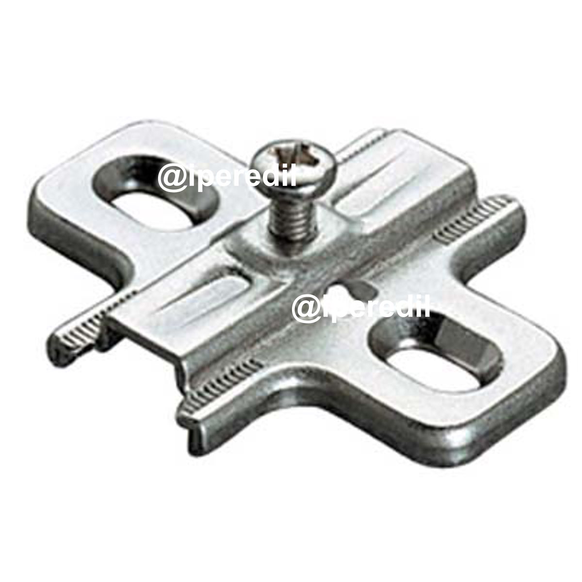 BASETTA CERNIERA INCASSO B2V3H SALICE ACC NICH H.MM 0 MM 37X32