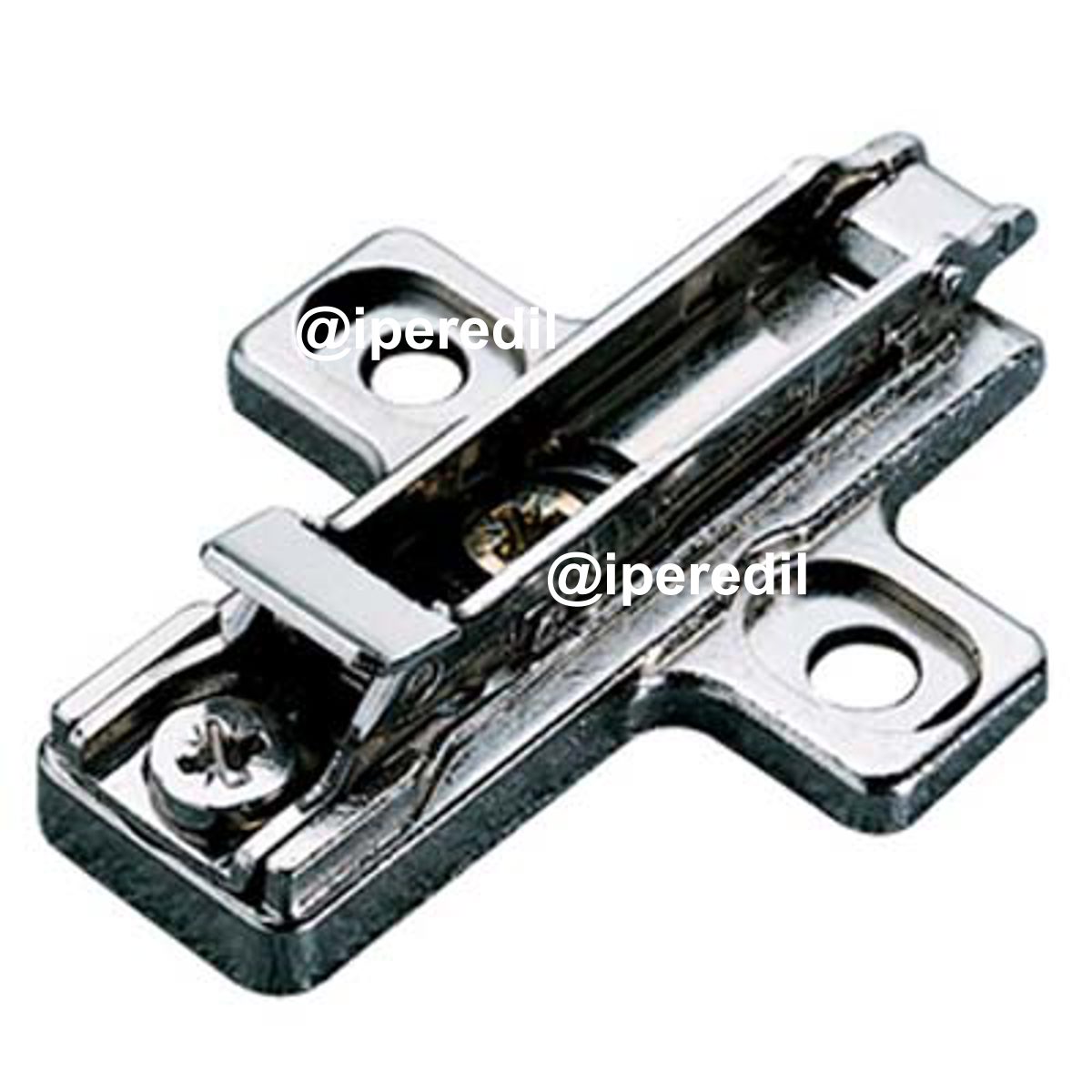 BASETTA CERNIERA INCASSO BAR3R SALICE ACC NICH INNESTO RAPIDO H.MM 0 MM 37X32