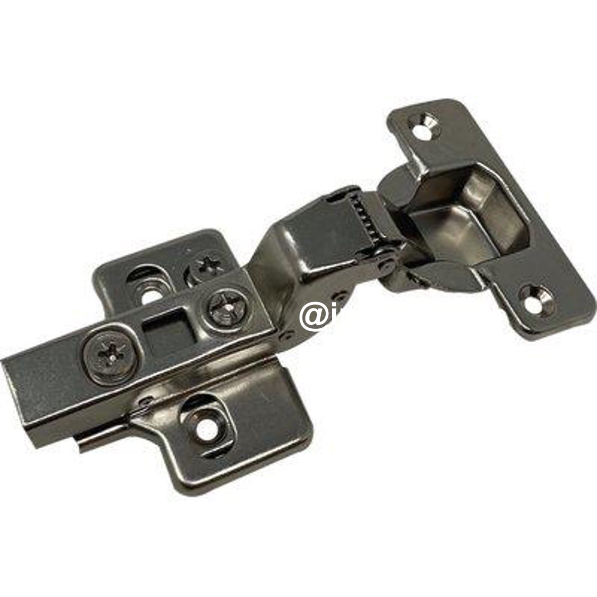 CERNIERA INCASSO 94° RALLENTATA + BASETTA COLLO 17 ACC NICH F.MM 35X11 REGISTRABILE