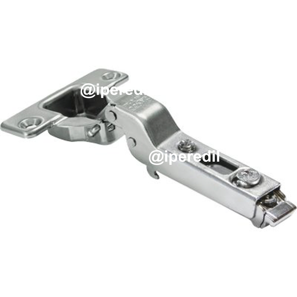 CERNIERA INCASSO 110° RALLENTATA F212/290 DANCO +CLIP COLLO 9 ACC NICH F.MM 35X11