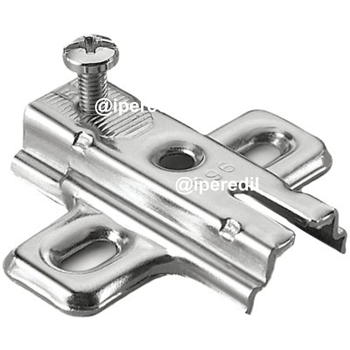 BASETTA CERNIERA INCASSO F850 F864 DANCO ACC NICH H.MM 0 MM 41X52