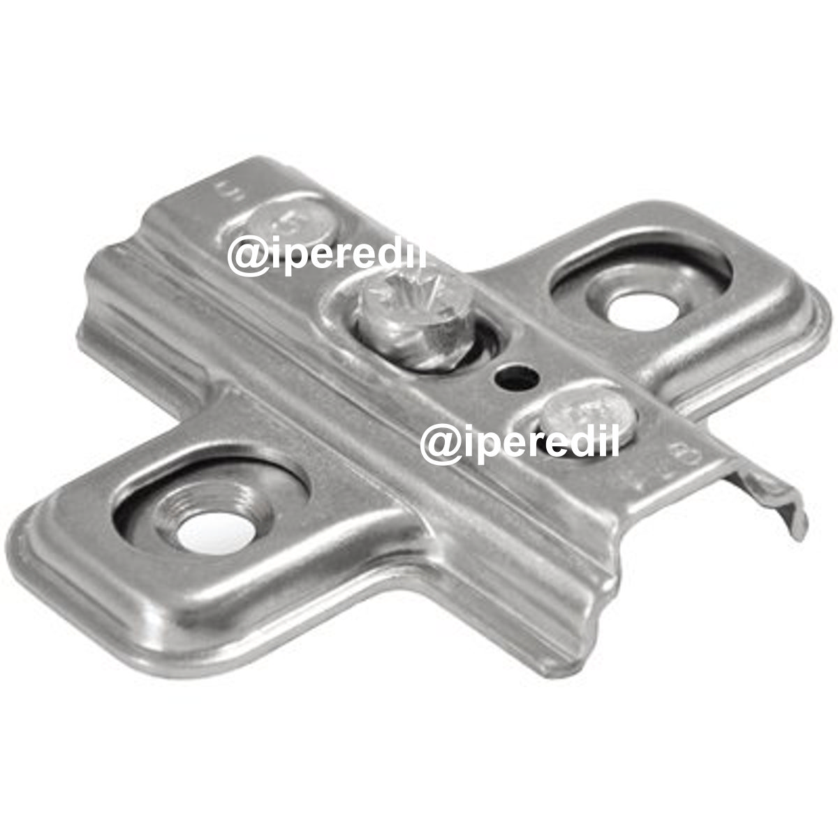 BASETTA CERNIERA INCASSO F550 DANCO ACC NICH REGOLABILE H.MM 0 MM 44X52