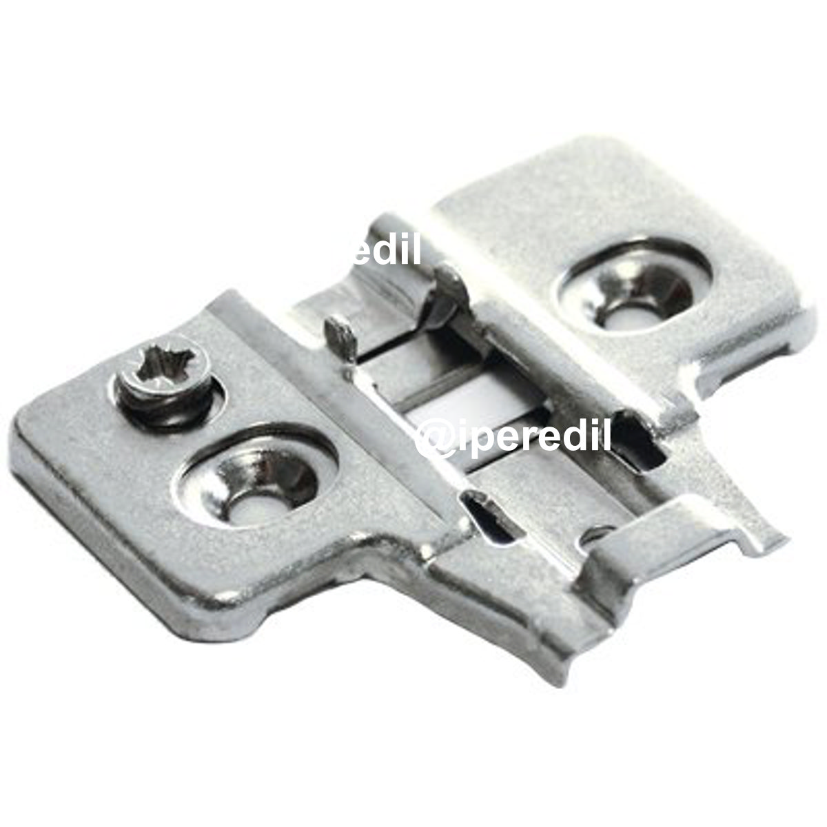 BASETTA CERNIERA INCASSO F212 F290 F214 DANCO ACC NICH REGOLABILE H.MM 0 MM 45X54