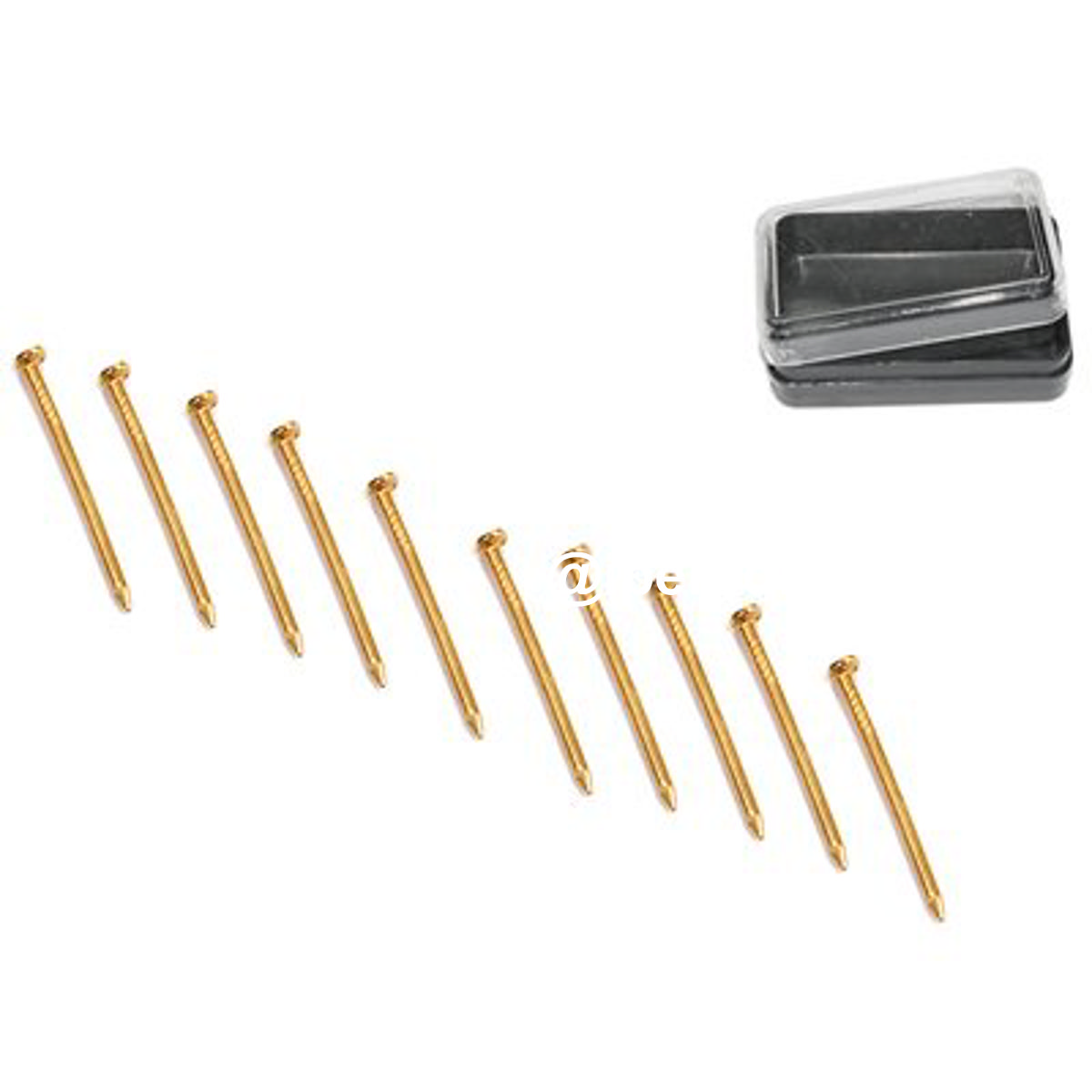 CHIODINO X GANCIO QUADRO AD X PRONTY FERRO OTTONATO MM 1,4 H.MM 25 CF=PZ 100