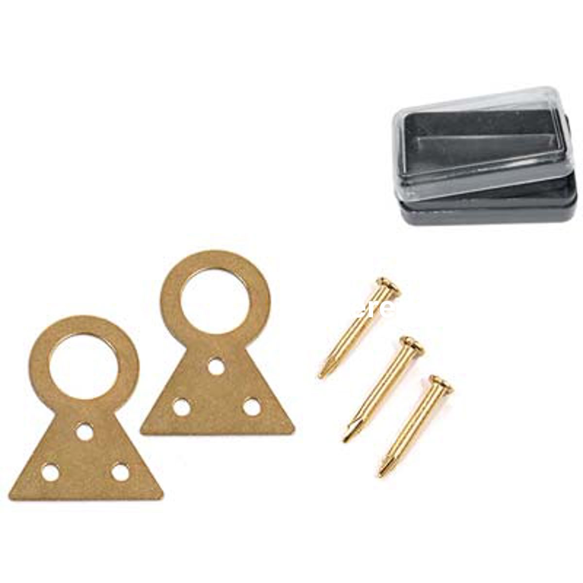 ATTACCAGLIA A CODA DI RONDINE PRONTY FERRO OTTONATO N° 2 CF=PZ 6 - 04384125