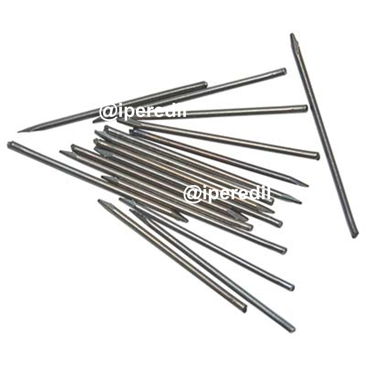 CHIODO A SPILLO X CORNICI ACCIAIO CF=PZ 5000 (BUSTE PZ 100) MM 0,9X20