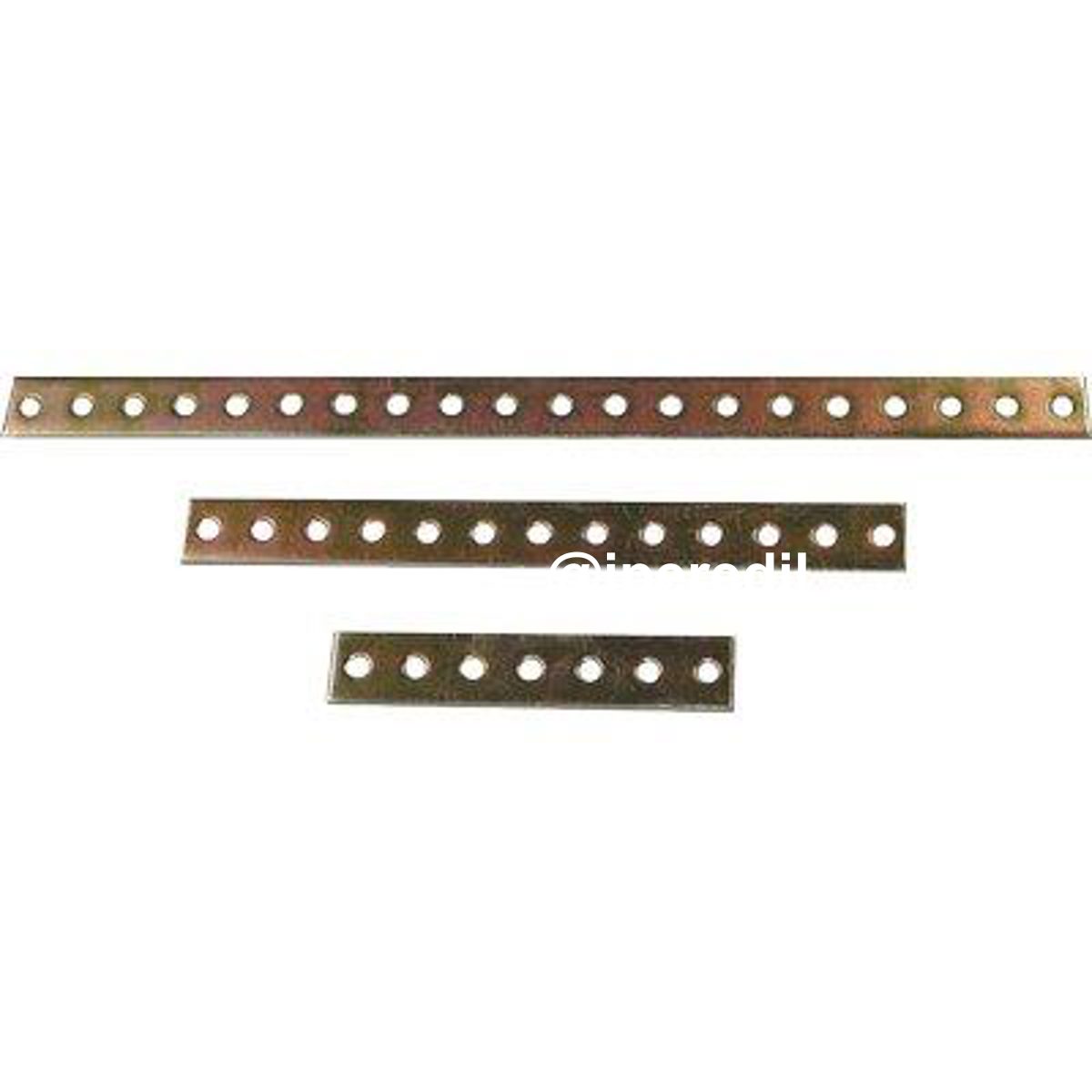 GIUNZIONE GAZEBO PESANTE DRITTA 866 ZINCATA GIALLA S.MM 4,0 MM 100X20