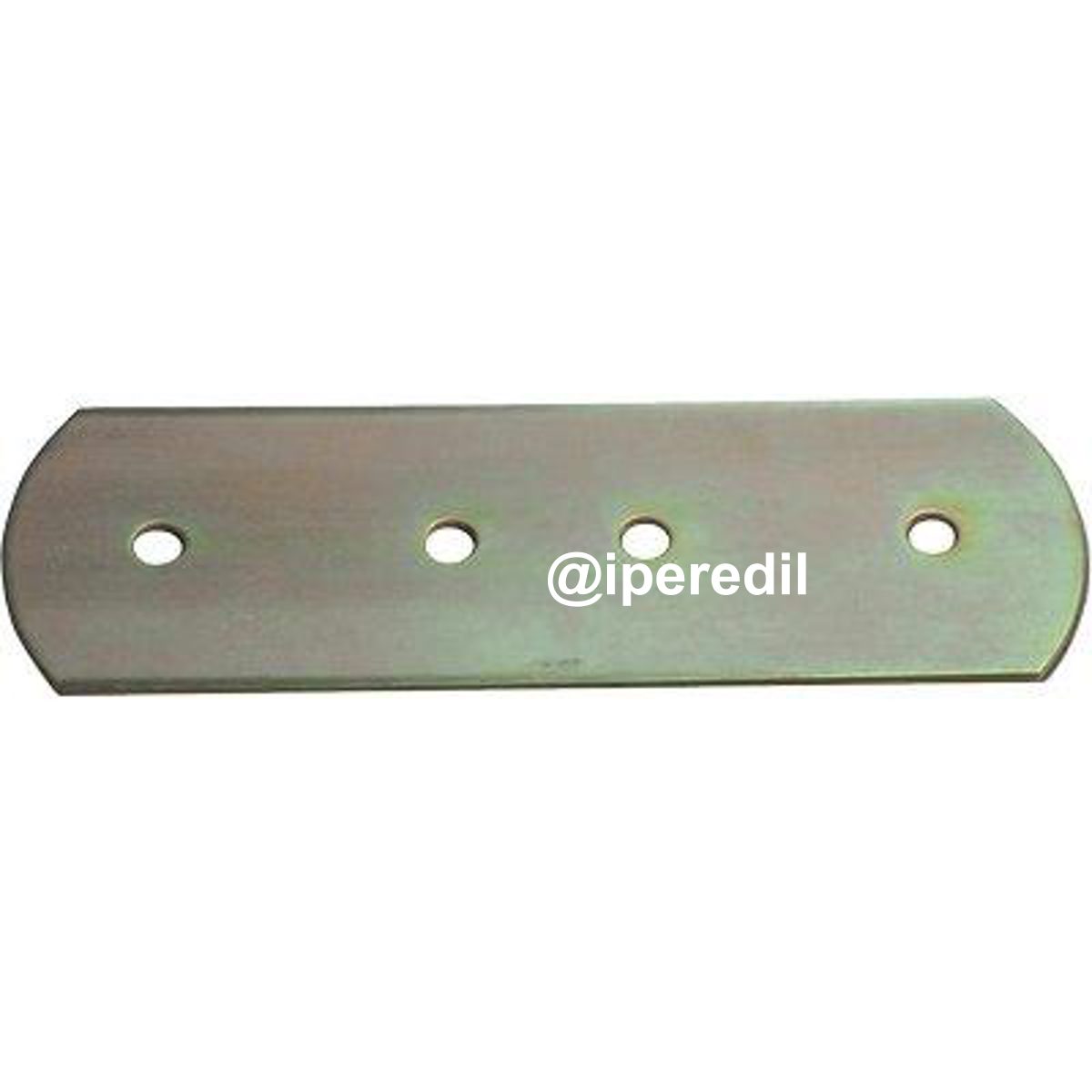 GIUNZIONE GAZEBO DRITTA 857 ZINCATA GIALLA S.MM 4,0 MM 310X100