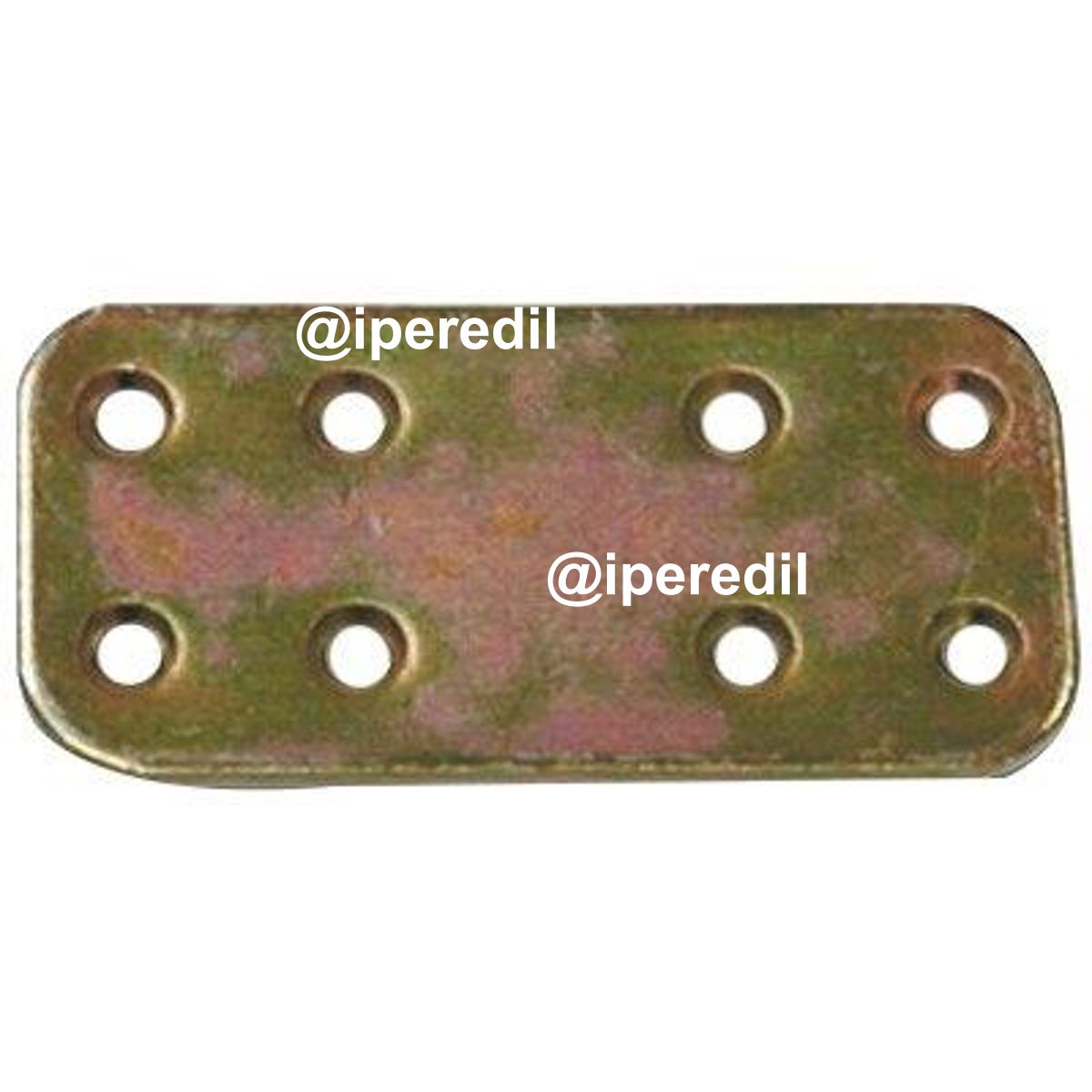 GIUNZIONE GAZEBO DRITTA 787 ZINCATA GIALLA S.MM 2,0 MM 60X 30