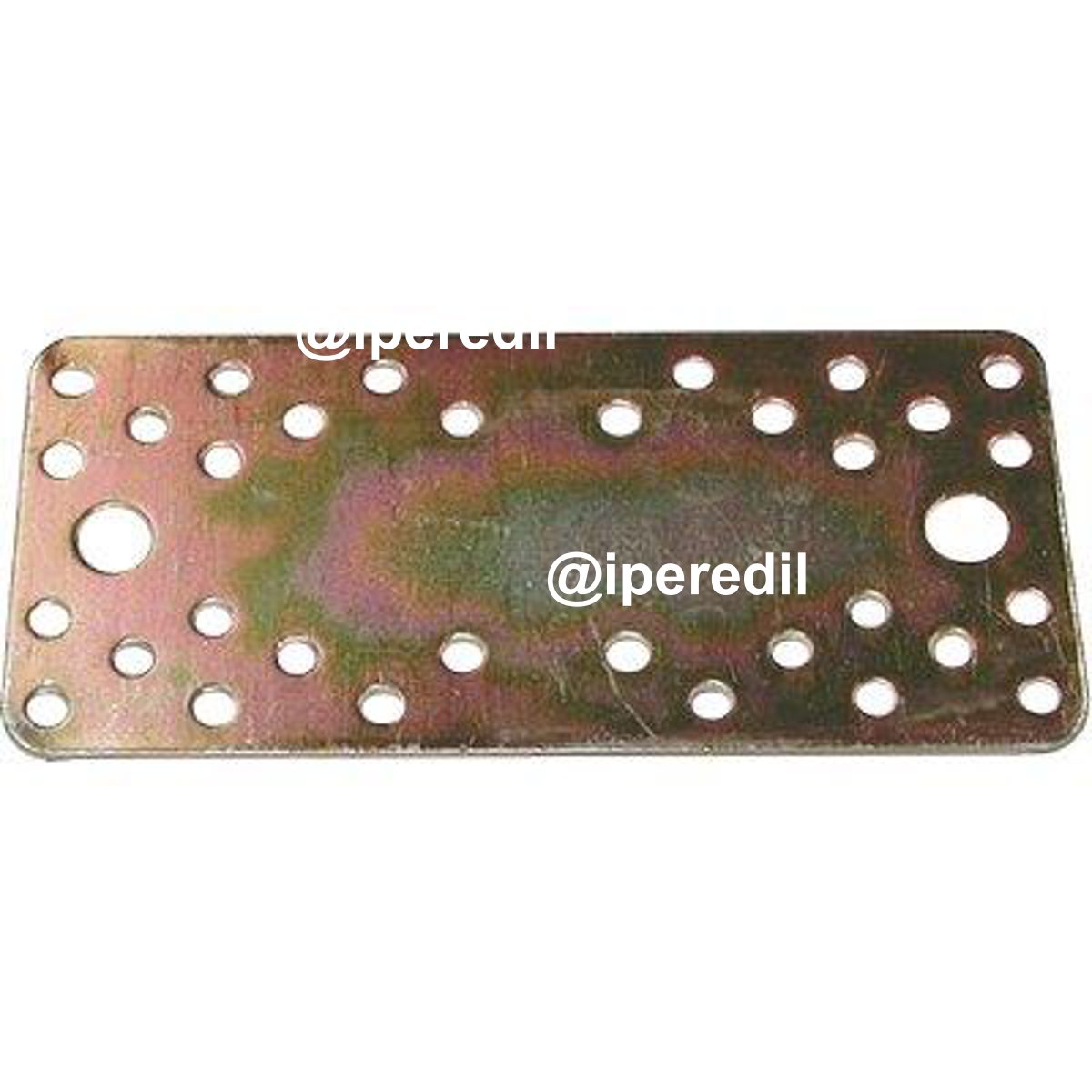 GIUNZIONE GAZEBO PESANTE DRITTA 793 ZINCATA GIALLA S.MM 2,5 MM 200X90