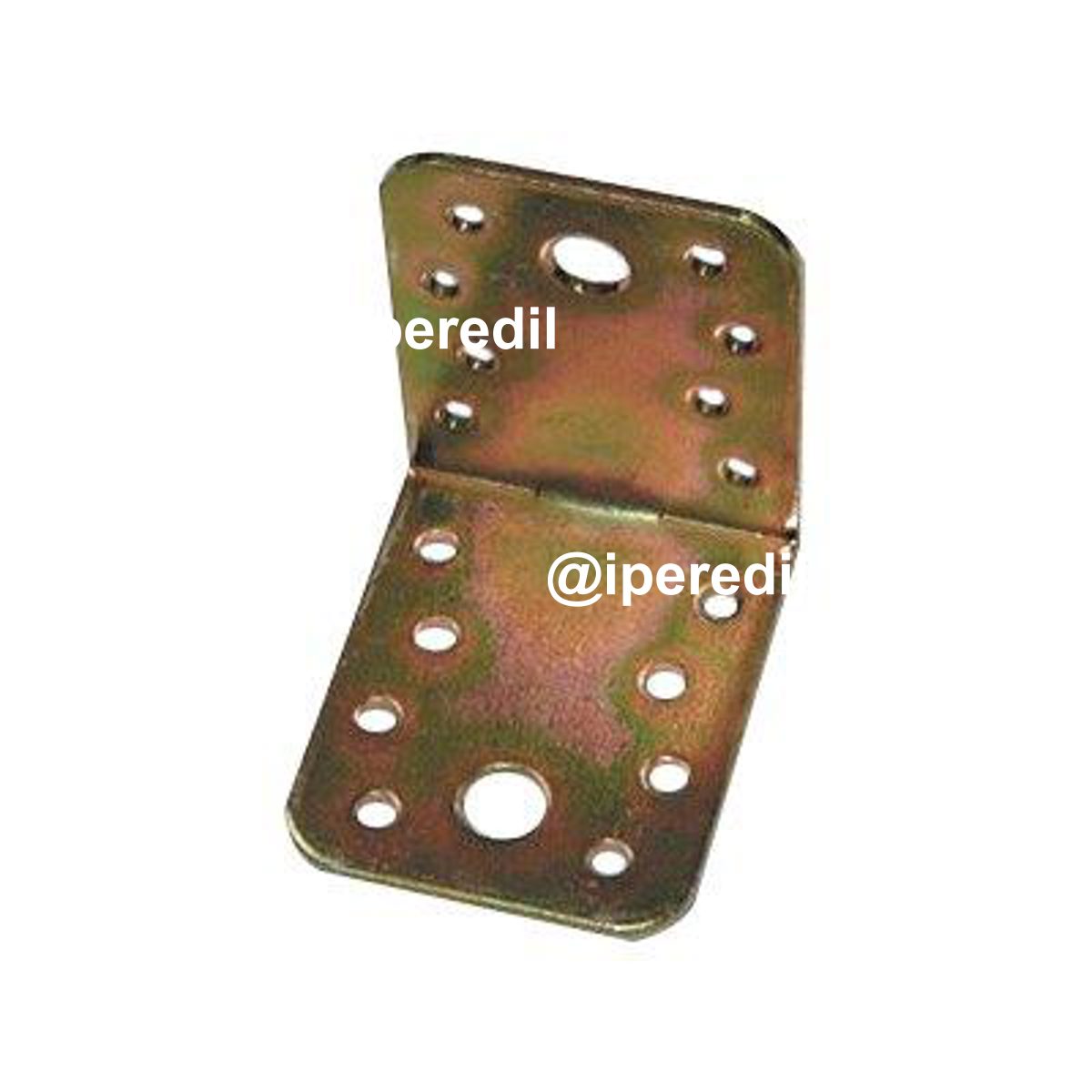 GIUNZIONE GAZEBO PESANTE ANGOLARE 846 ZINCATA GIALLA S.MM 2,5 MM 65X65X45