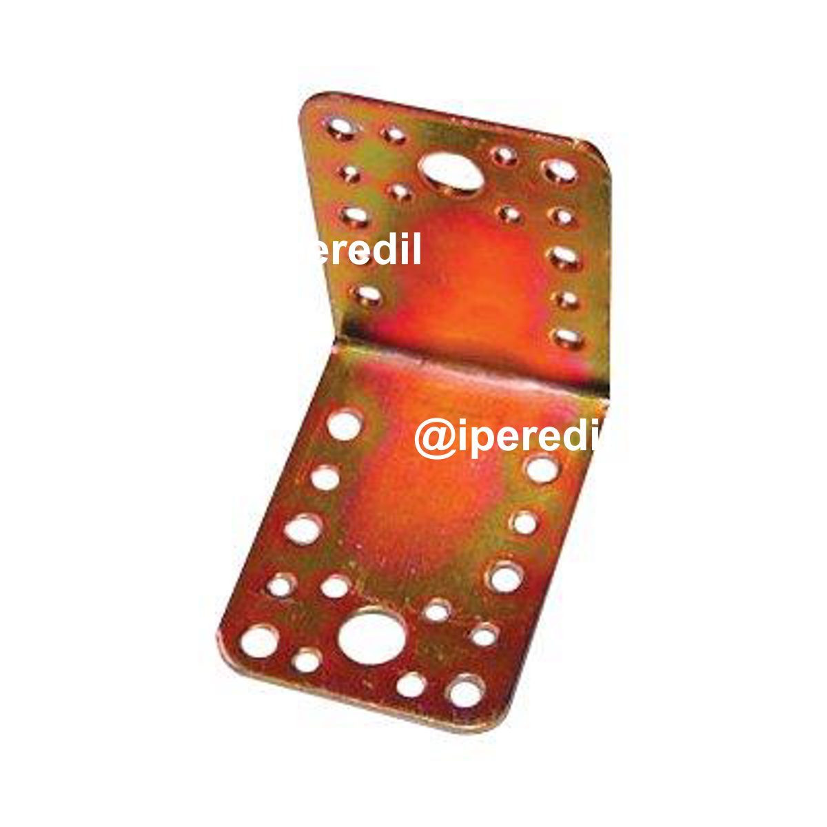 GIUNZIONE GAZEBO PESANTE ANGOLARE 847 ZINCATA GIALLA S.MM 2,5 MM 85X85X65