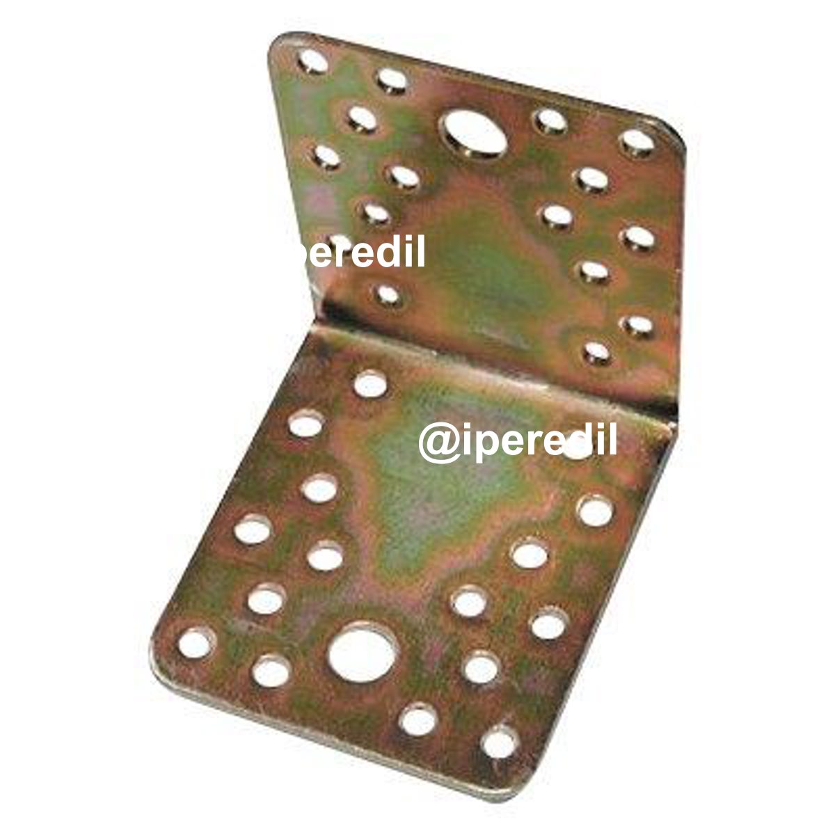 GIUNZIONE GAZEBO PESANTE ANGOLARE 848 ZINCATA GIALLA S.MM 3,0 MM 100X100X90