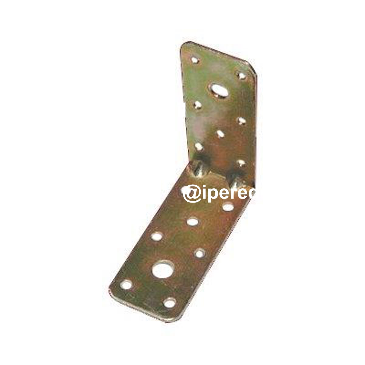 GIUNZIONE GAZEBO PESANTE ANGOLARE 869 ZINCATA GIALLA S.MM 2,5 MM 90X90X40