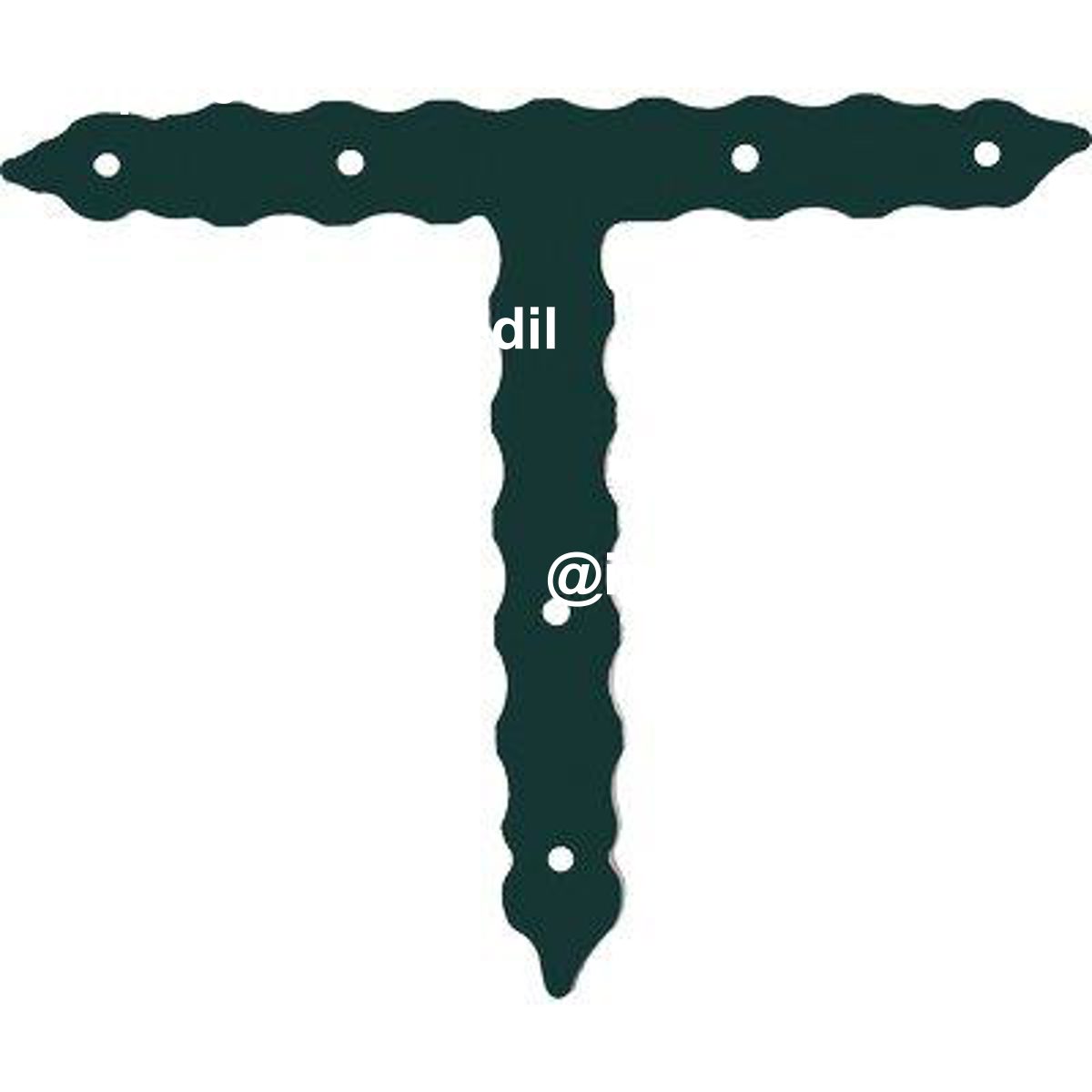 GIUNZIONE GAZEBO T 964 ACCIAIO VERNICIATO GHISA S.MM 5,5 MM 360X295