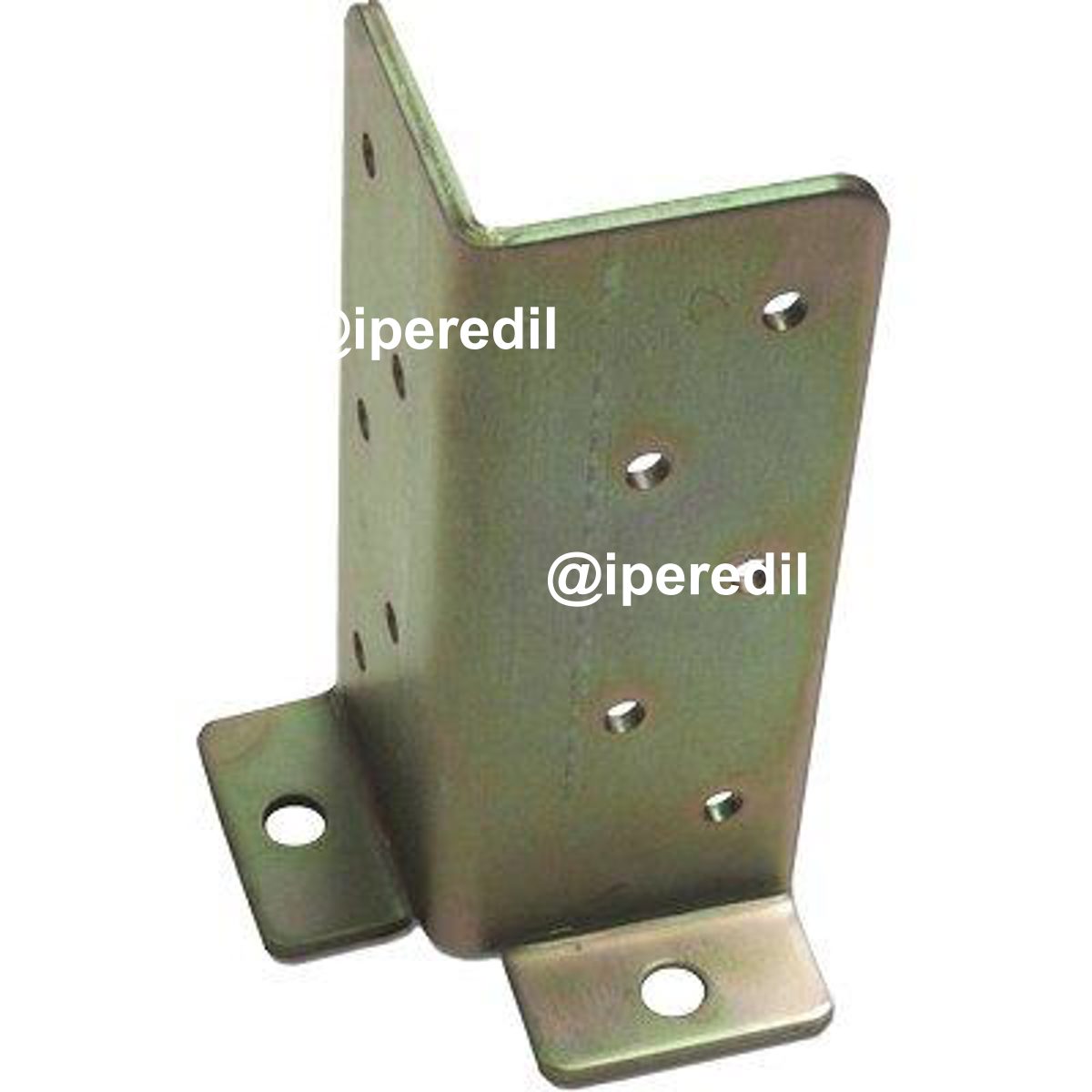 SUPPORTO GAZEBO QUADRO REGISTRABILE 951 ZINCATO GIALLO S.MM 4,0 MM 60X60X165