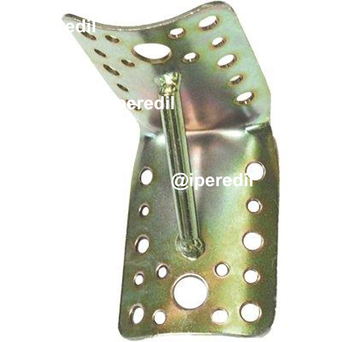 GIUNZIONE GAZEBO 90° TONDO + SAETTA 935 ZINCATA GIALLA PALO MM 80/100 S.MM 2,0 MM 65X85X85