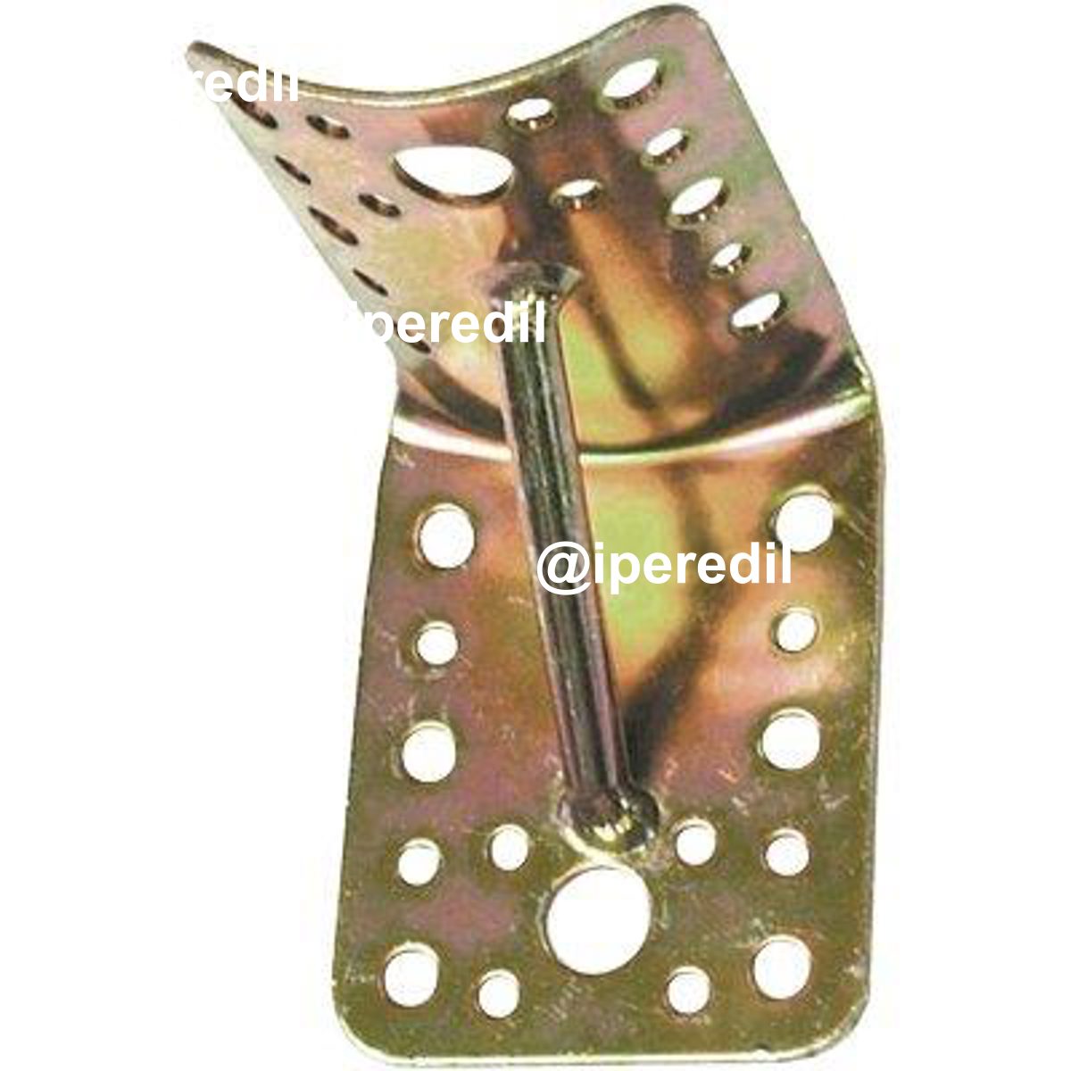 GIUNZIONE GAZEBO 90° TONDO PIANO + SAETTA 937 ZINCATA GIALLA PALO MM 80/100 S.MM 2,0 MM 65X85X85