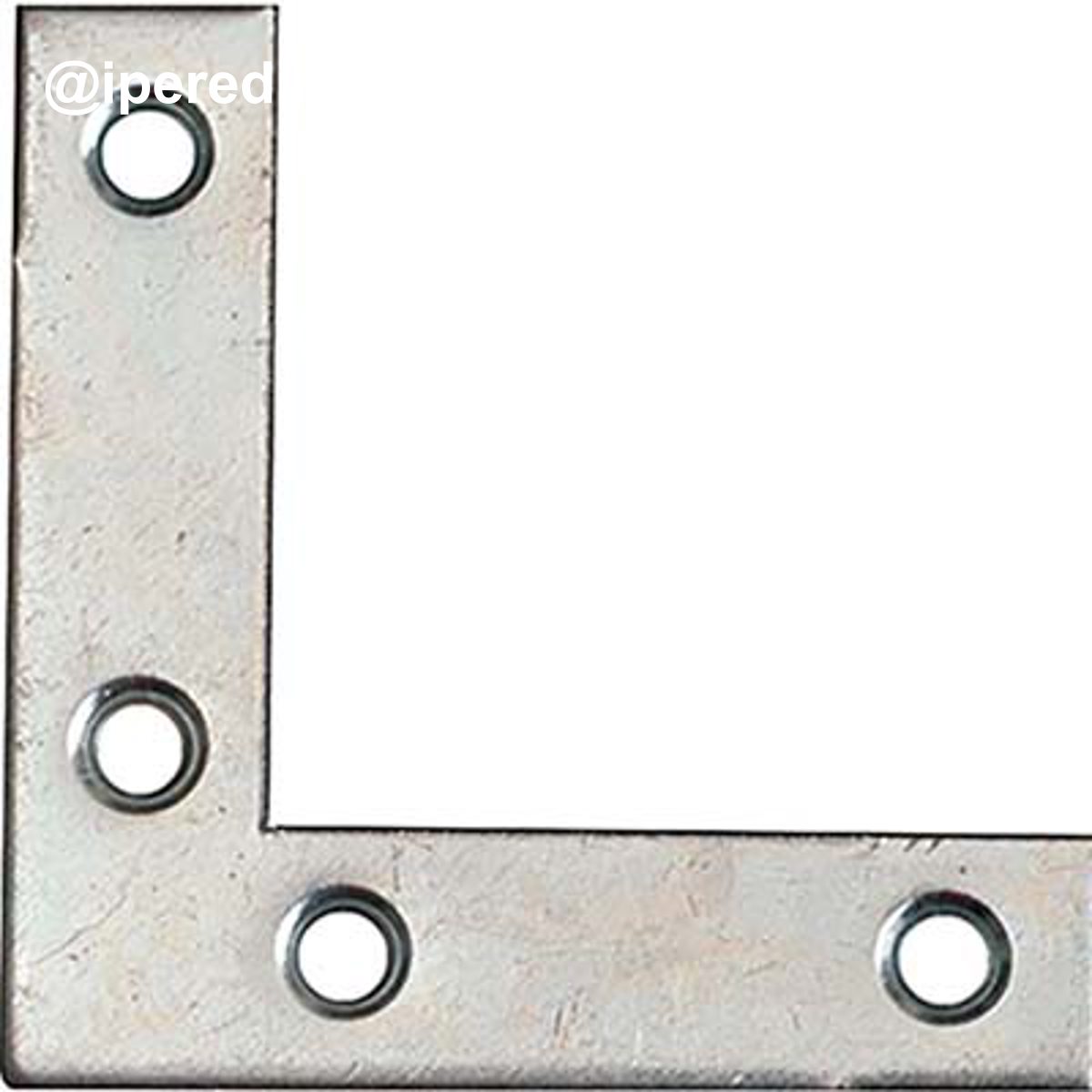 SQUADRETTA PESANTE ZINCATA S.MM 2 CM 8X8X1,8 CF=PZ 100