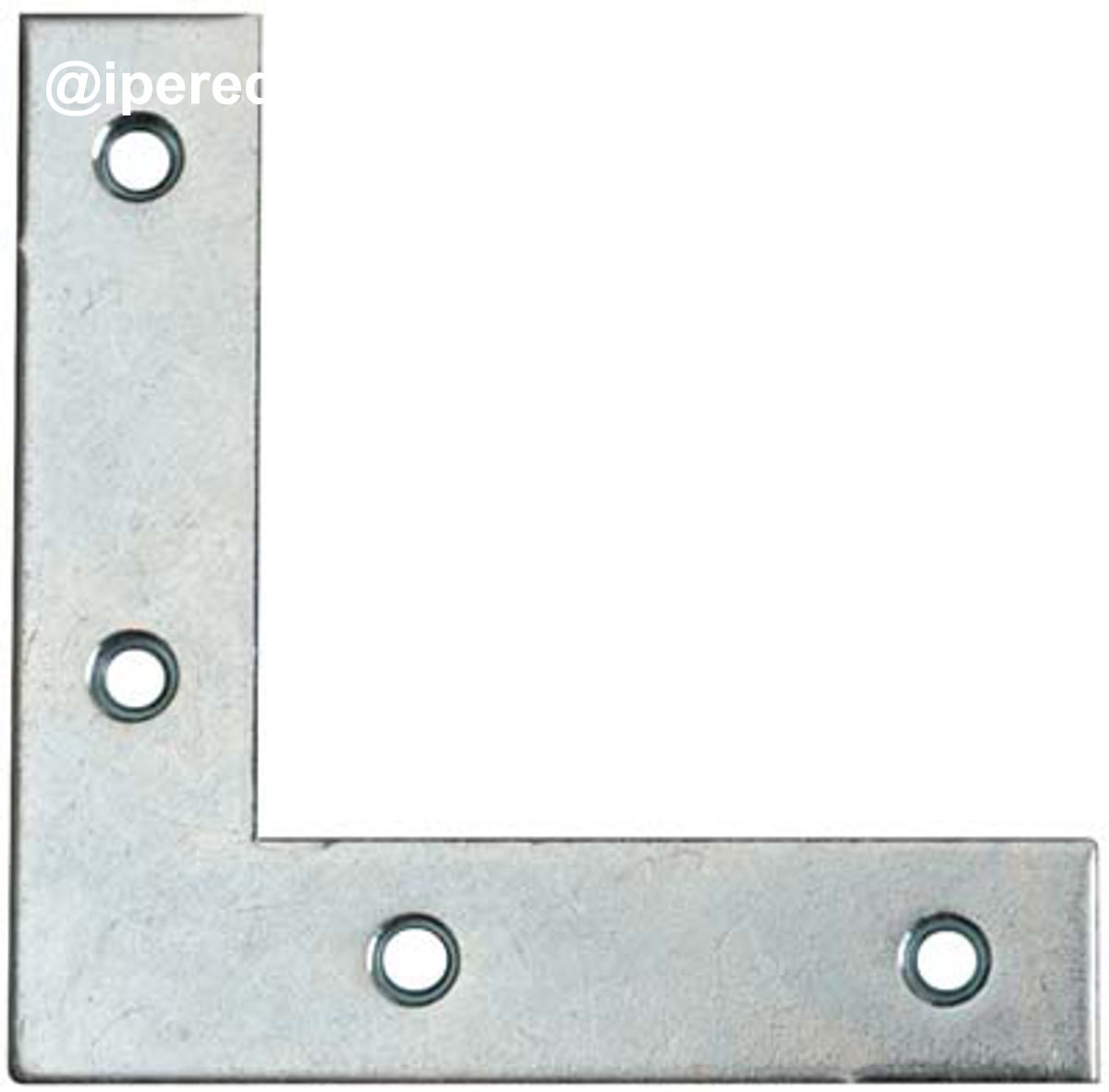 SQUADRETTA PESANTE ZINCATA S.MM 2 CM 12X12X1,8 CF=PZ 50 - 04385212