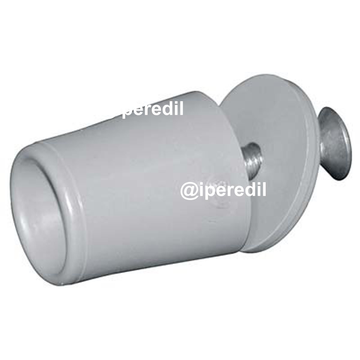 TAPPO ARRESTO X AVVOLGIBILI CONICO MM 40 GRIGIO