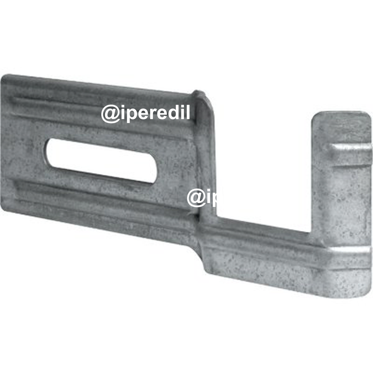 STAFFA SUPPORTO TESTINA MOTORE RULLO AVVOLGIBILI ZINCATO MM 160X47 DX