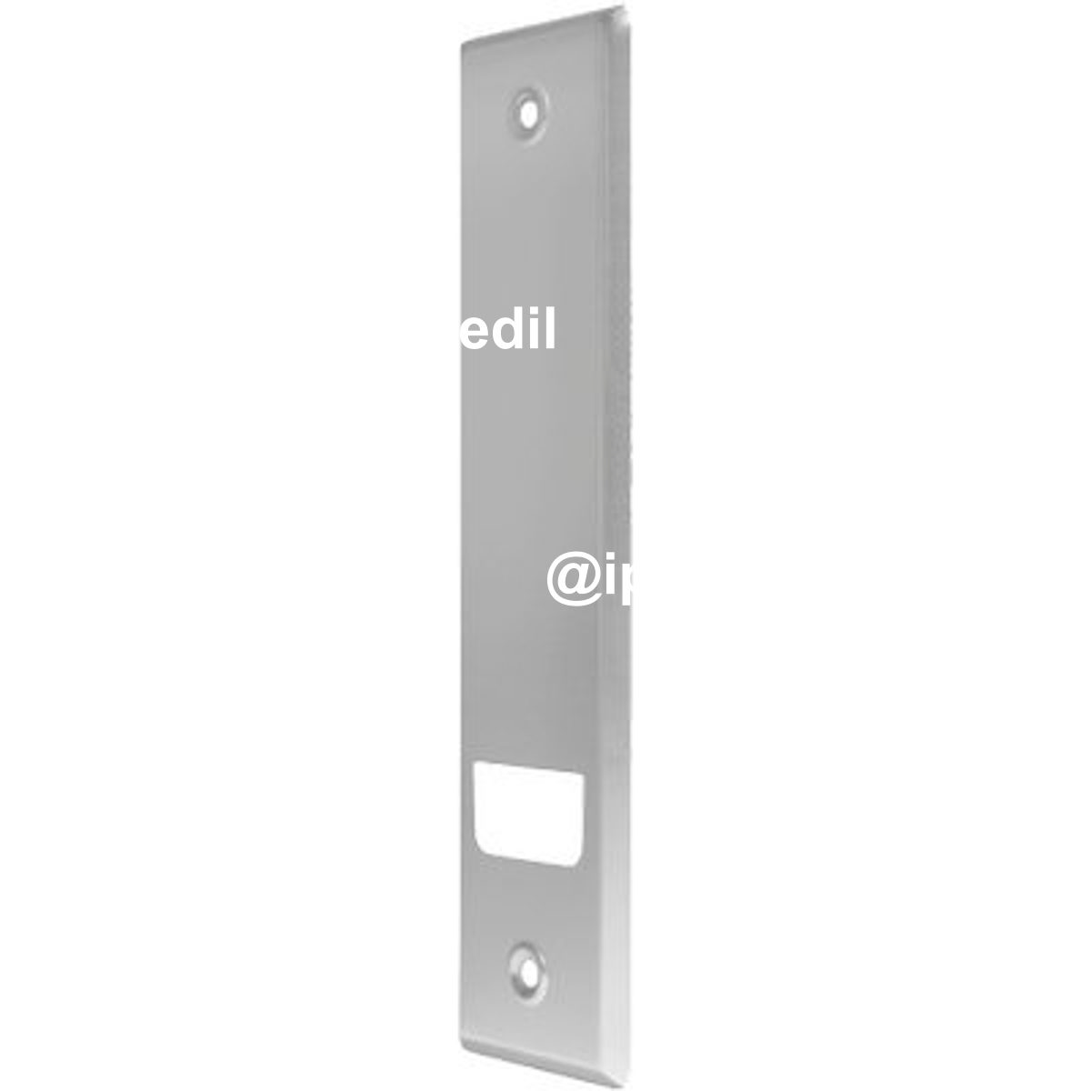 PLACCA AVVOLGITORE INCASSO INOX I.MM 165 MM 207 X 57