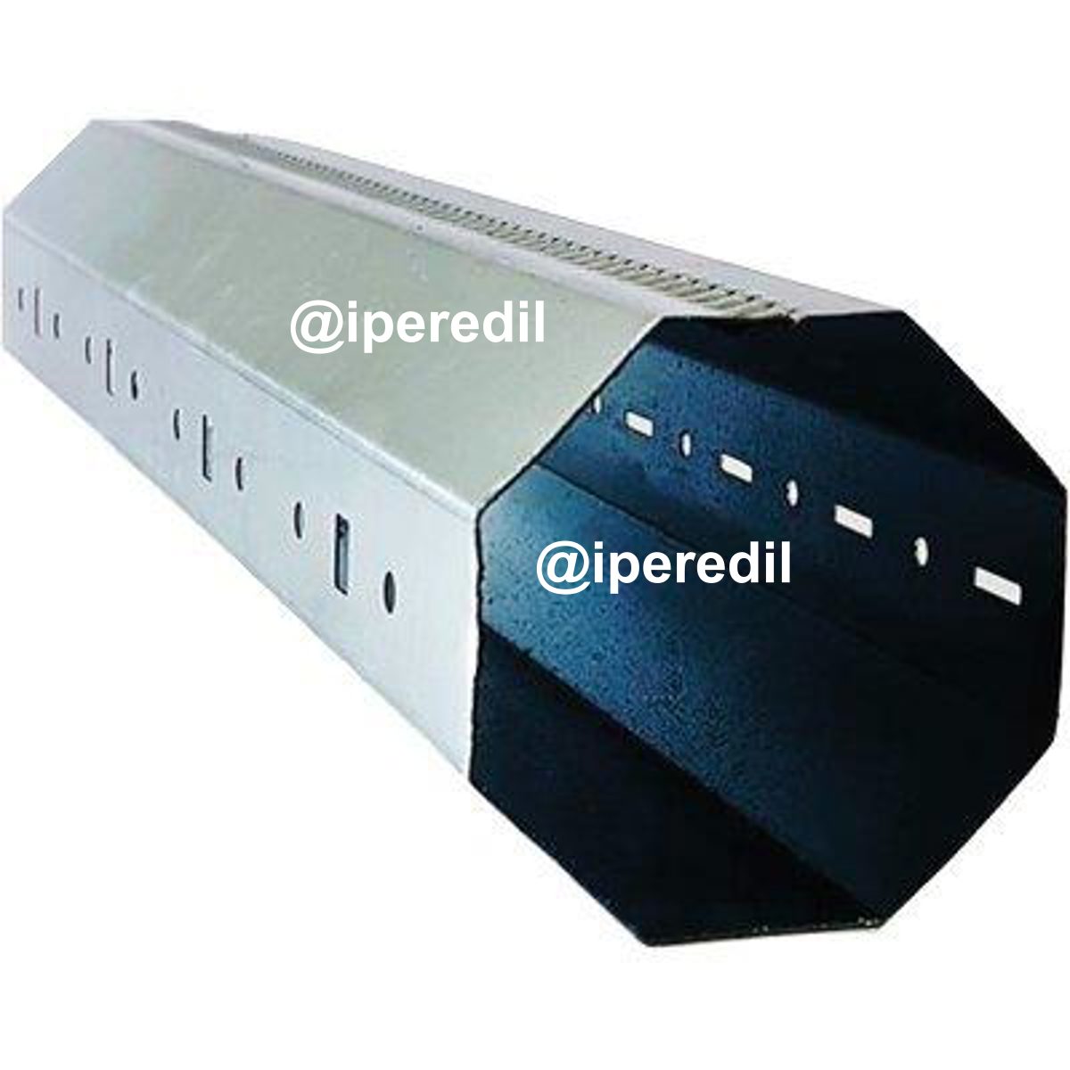 RULLO LISCIO X AVVOLGIBILI ZINCATO OTTAGONALE S.MM 0,8 MT 2.2