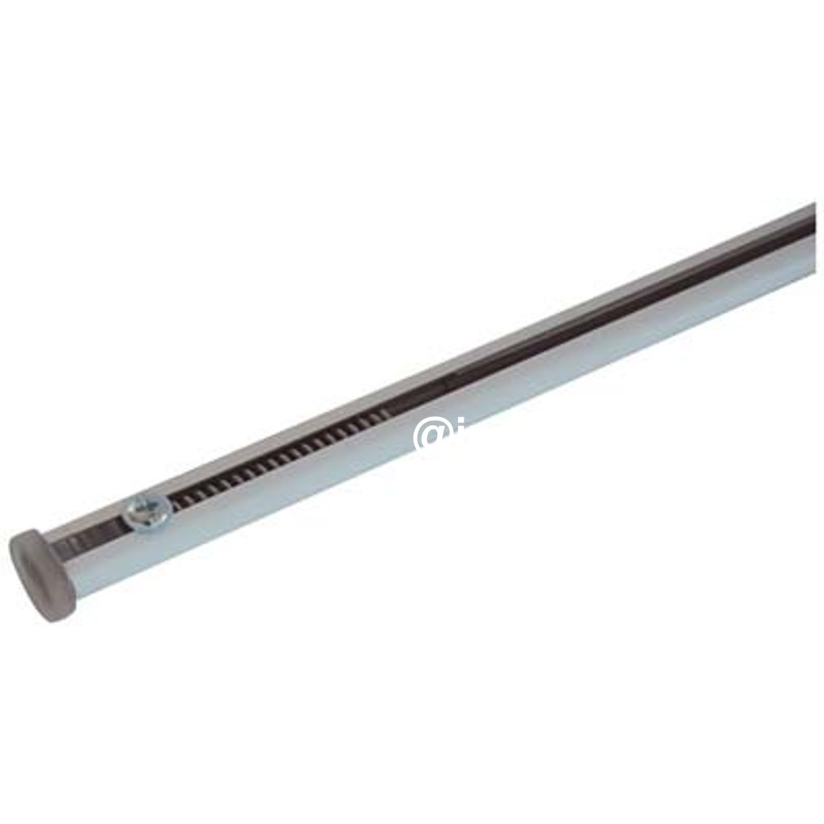 SOSPENSIONE REGOLABILE PIATTY ACCIAIO VERN BIANCO S.OVALE D.MM 14 CM 87/150