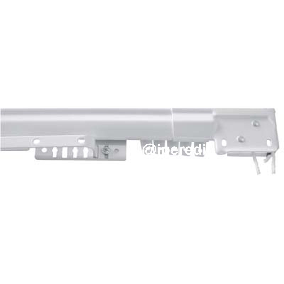 SCORRITENDA ESTENSIBILE ACCIAIO VERN BIANCO CM 122/215