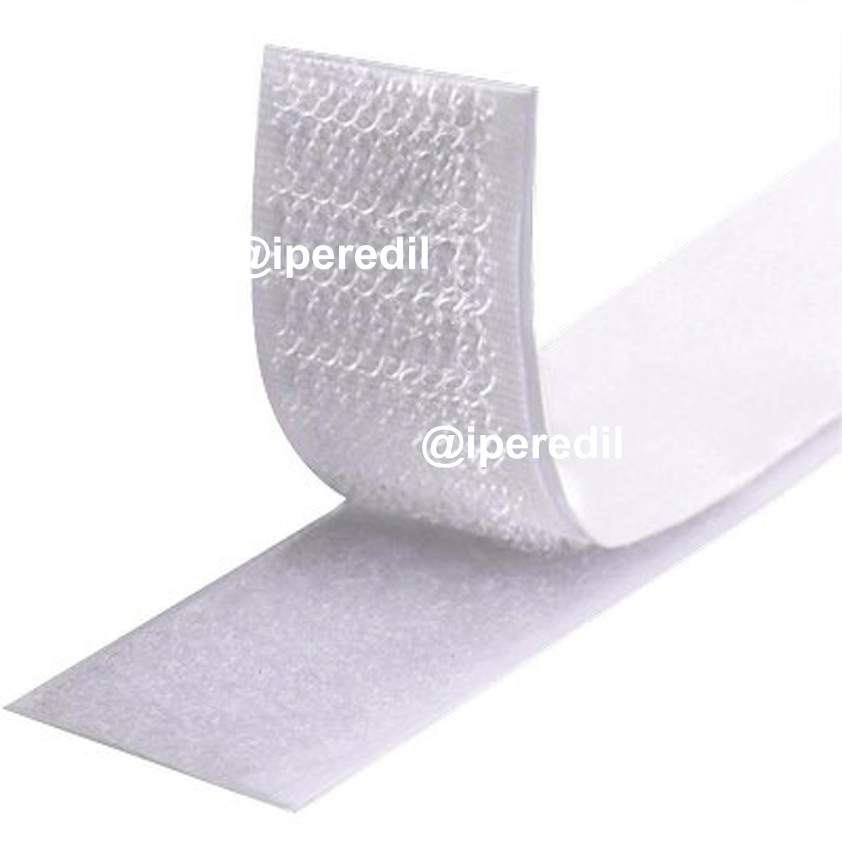 VELCRO ADESIVO TENDA MASCHIO FEMMINA BIANCO H.CM 2 MT 25