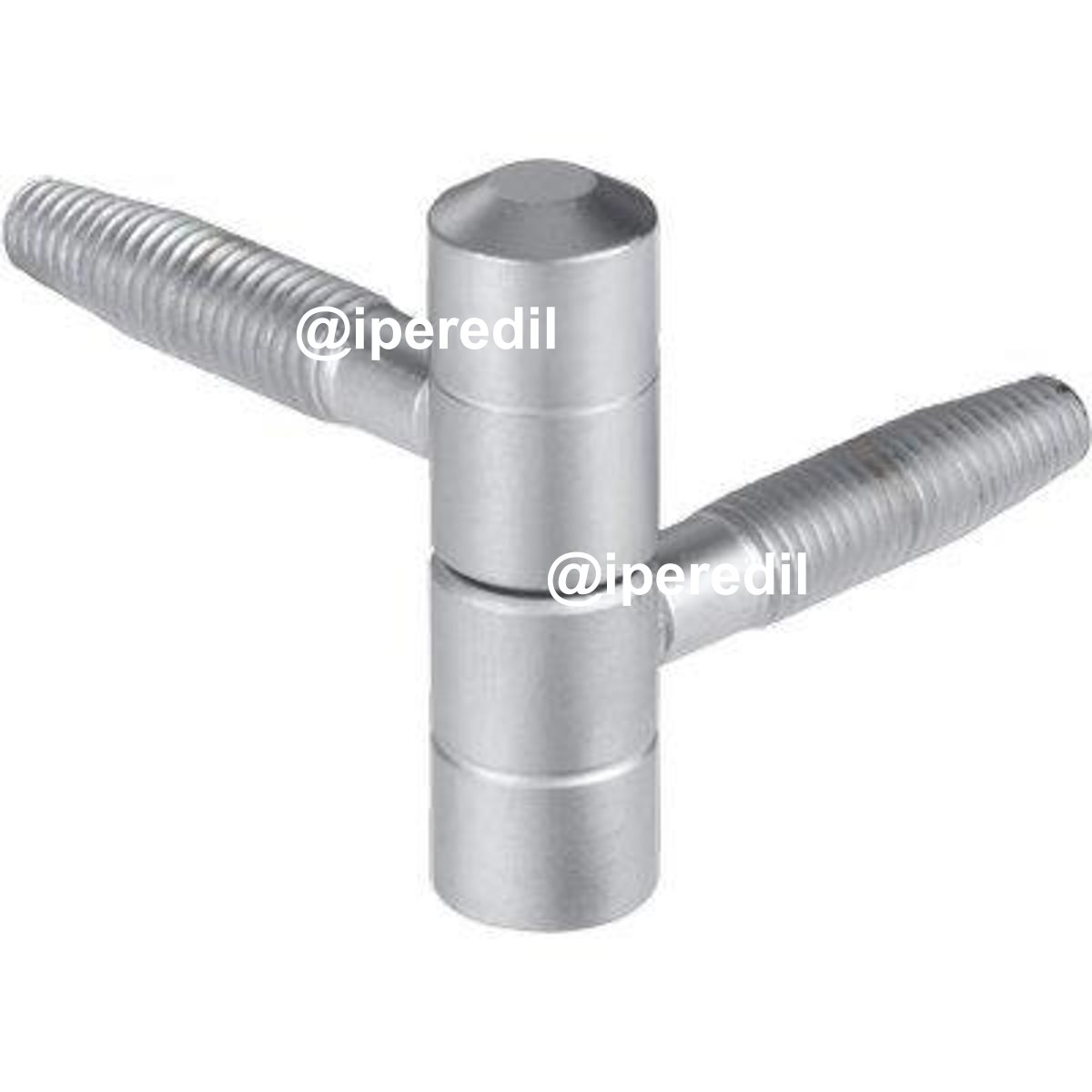 CERNIERA TIPO ANUBA 119 AGB ACCIAIO CROMATO OPACO MM13