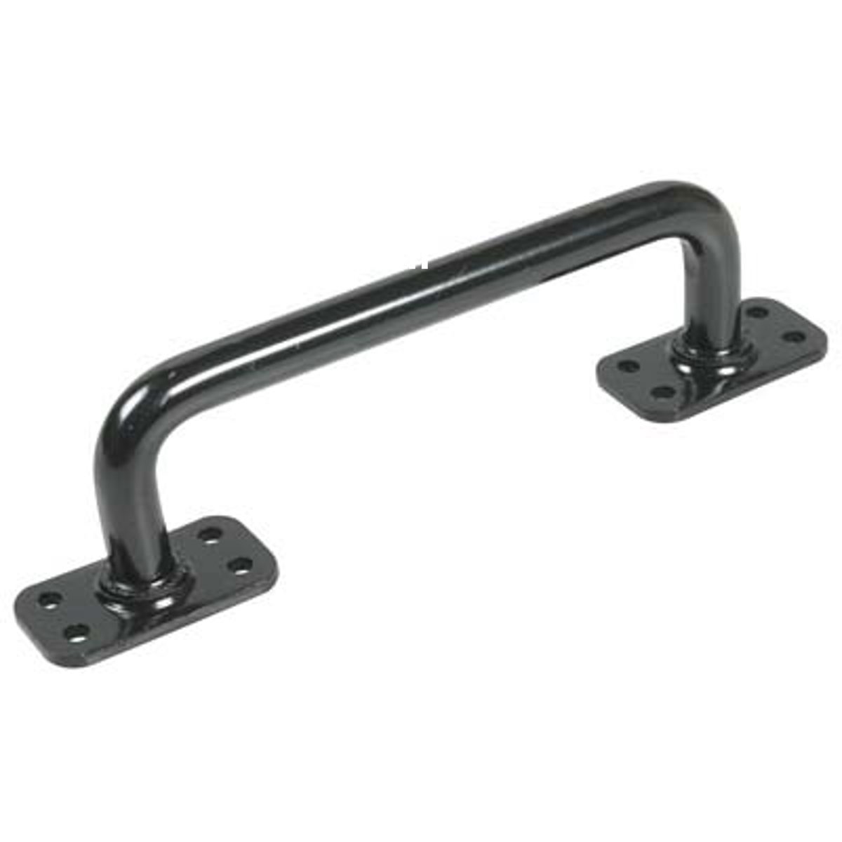 MANIGLIONE X SERRAMENTI DRITTO VERN NERO I.MM 180