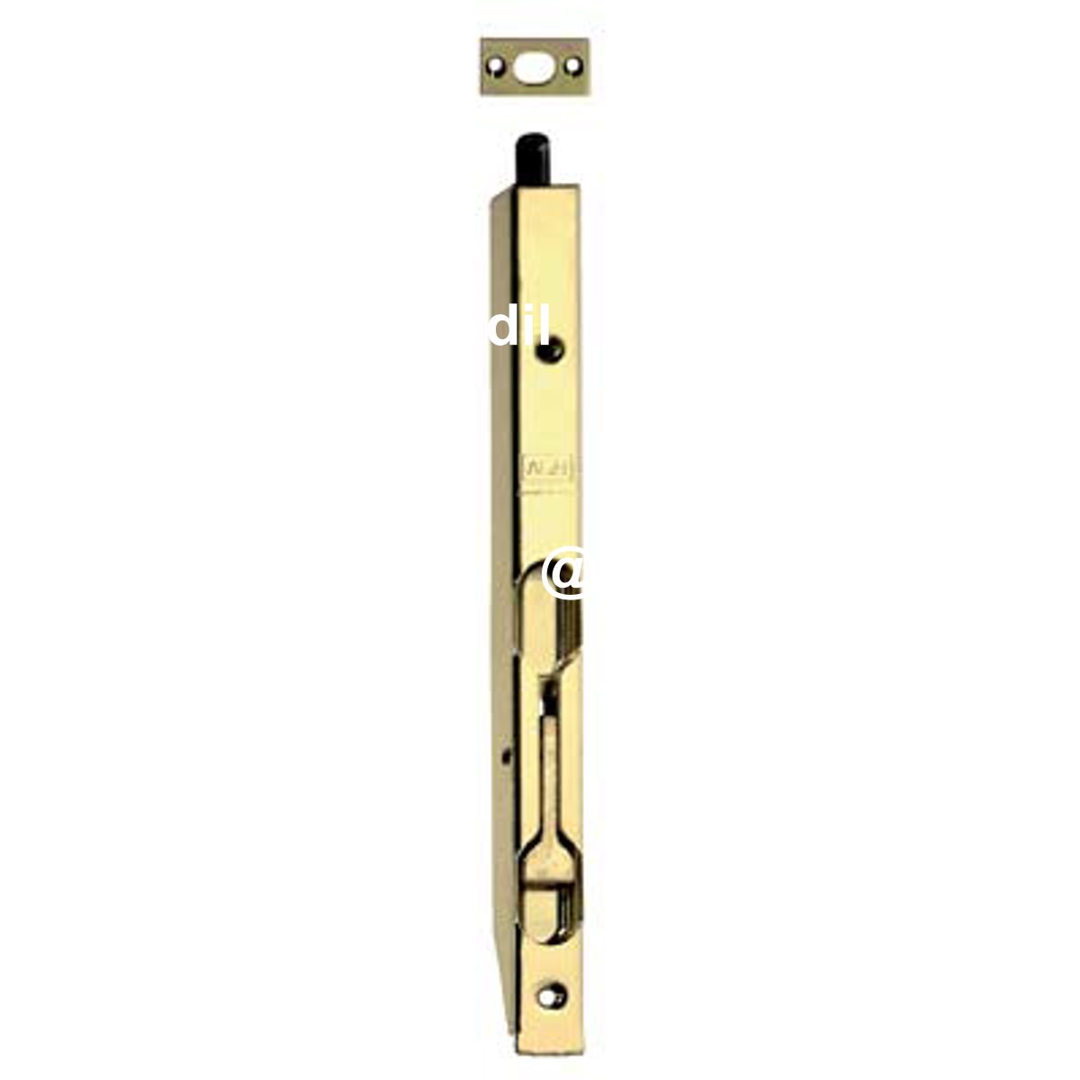 CATENACCIO INCASSO LEGNO A LEVA PESANTI ACCIAIO OTTONATO MM 16X13 CM 20