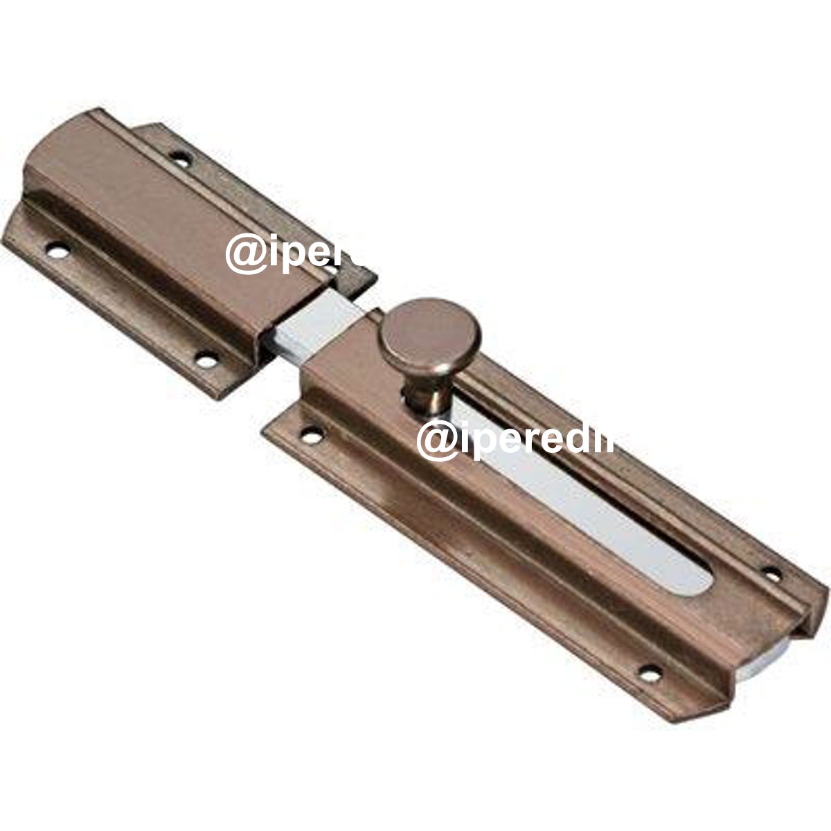 CATENACCIO TRAVERSO 805 COMUNELLO BRONZATO PIASTRA LARGA MM 39,5 MM 6X16 CM 8