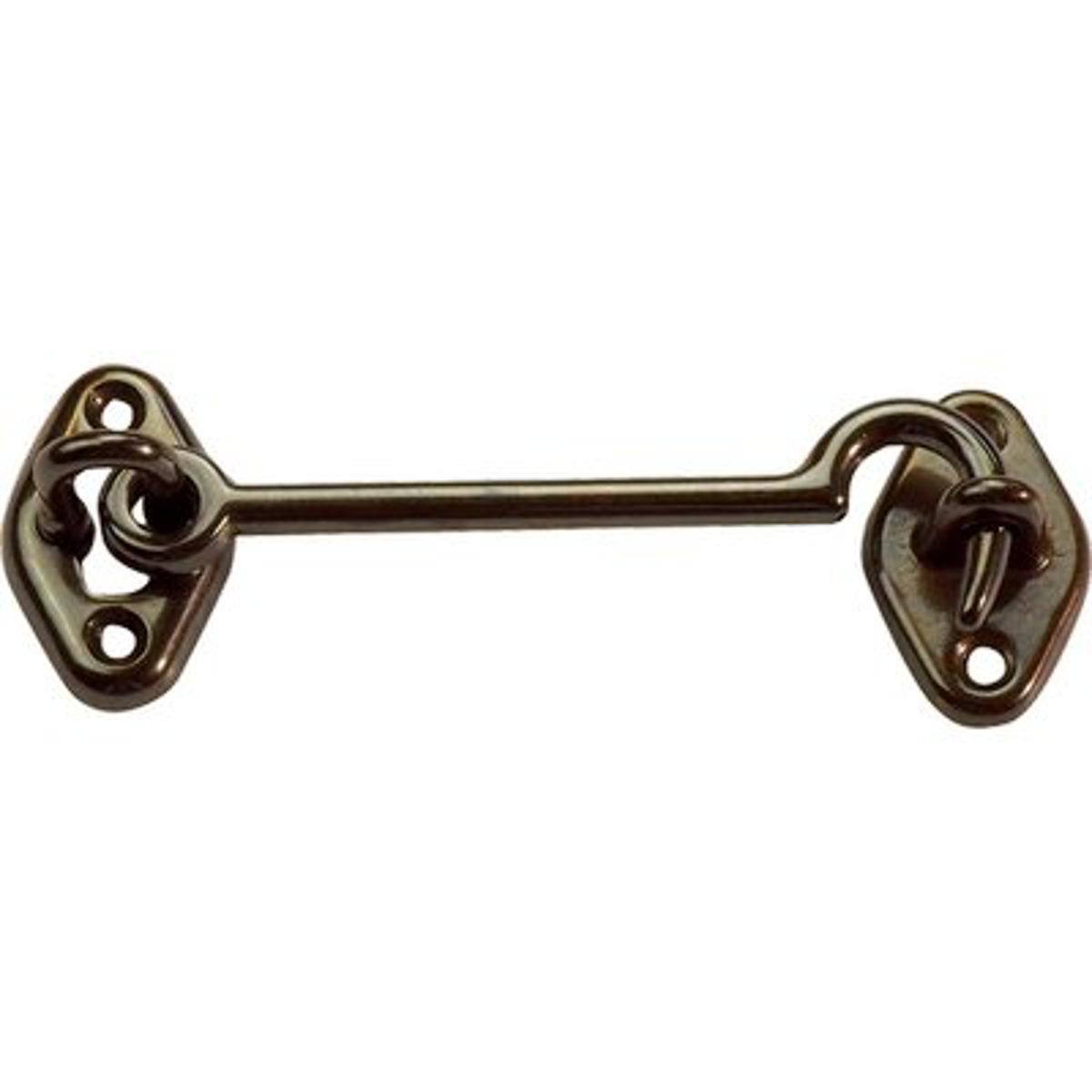 FERMAPERSIANE A GANCIO OTTONE BRONZATO + PIASTRINA MM 80 - 04391446