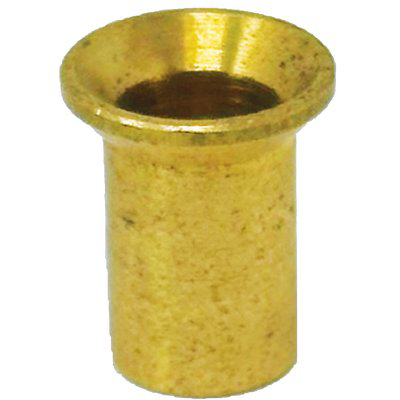 POZZETTO X ASTA CREMONESE OTTONE LUCIDO MM 6