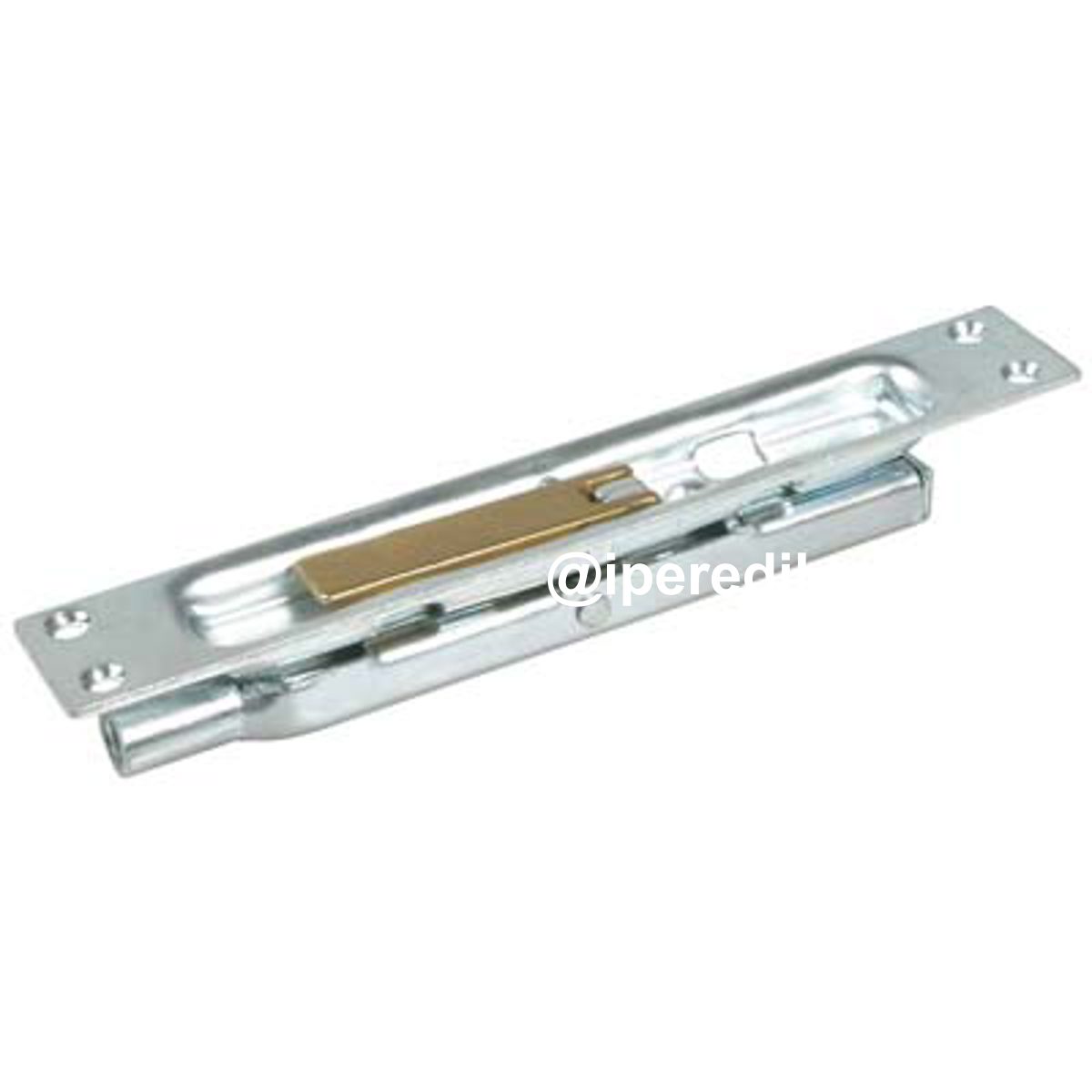 PALETTO INCASSO A LEVA OTTONE 421 IBFM ZINCATO M8 MM 24X16X21