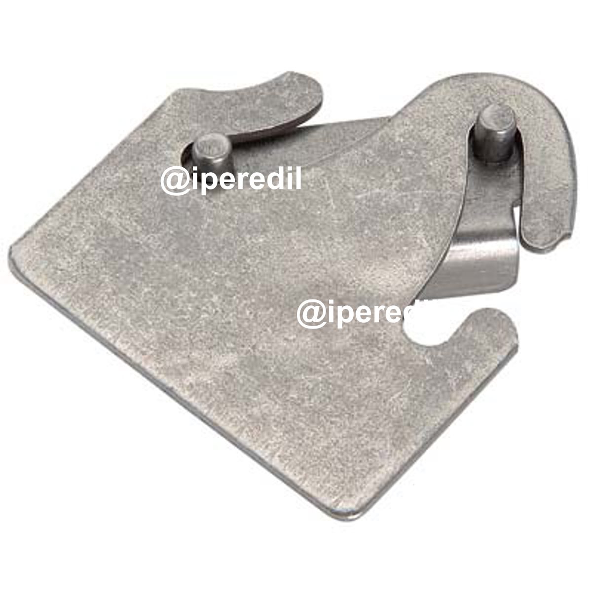 CERNIERA VASISTAS A SALDARE 275 COMBI ACCIAIO LUCIDO 45° H.MM 65