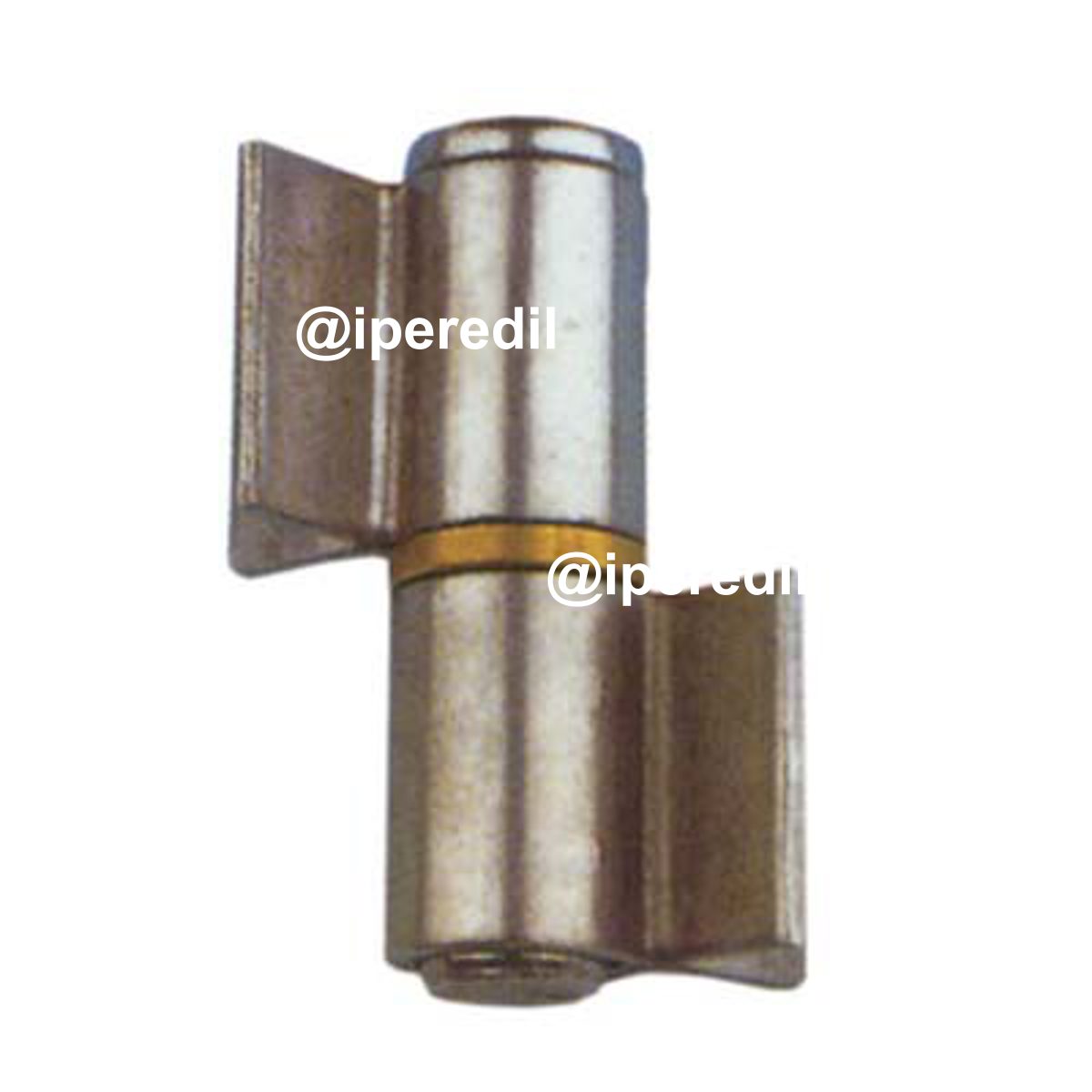 CERNIERA 2 ALI APERTE A SALDARE 115 COMBI PERNO SFILABILE E RONDELLA OTTONE MM 180