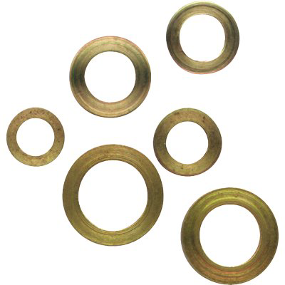 RONDELLA CERNIERA A SALDARE 513 IBFM OTTONE MM 12X20X3 CF= PZ 25