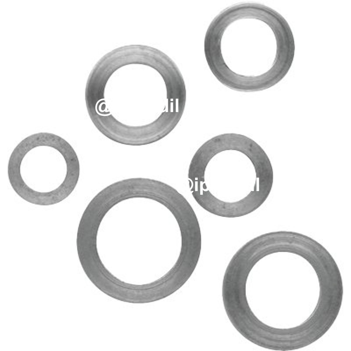 RONDELLA CERNIERA A SALDARE 513/Z IBFM ACCIAIO ZINCATO MM 10X14X2 CF=PZ 25
