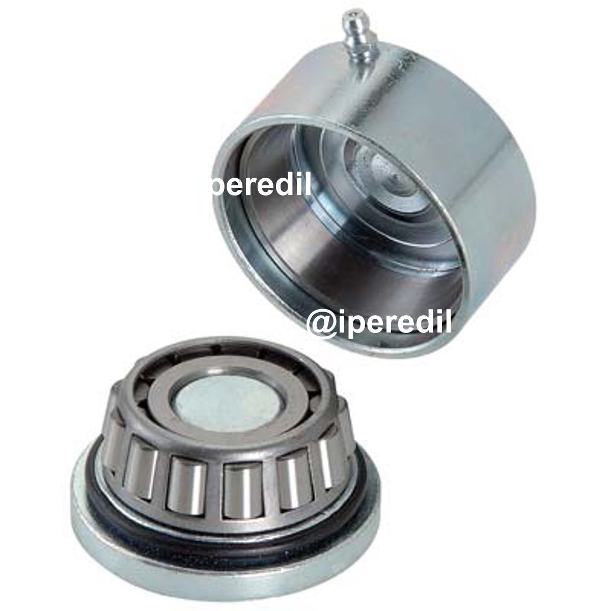 PIASTRA A SALDARE 346 COMBI ZINCATA + CUSCINETTO A RULLI MM 68