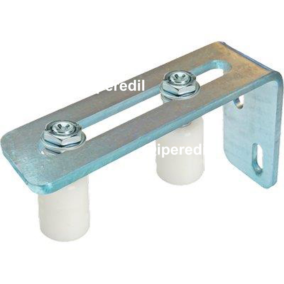 PIASTRA GUIDA CANCELLO 456 COMBI ZINC REGOLABILE MM 195X 50 S.CANC MM 102/107