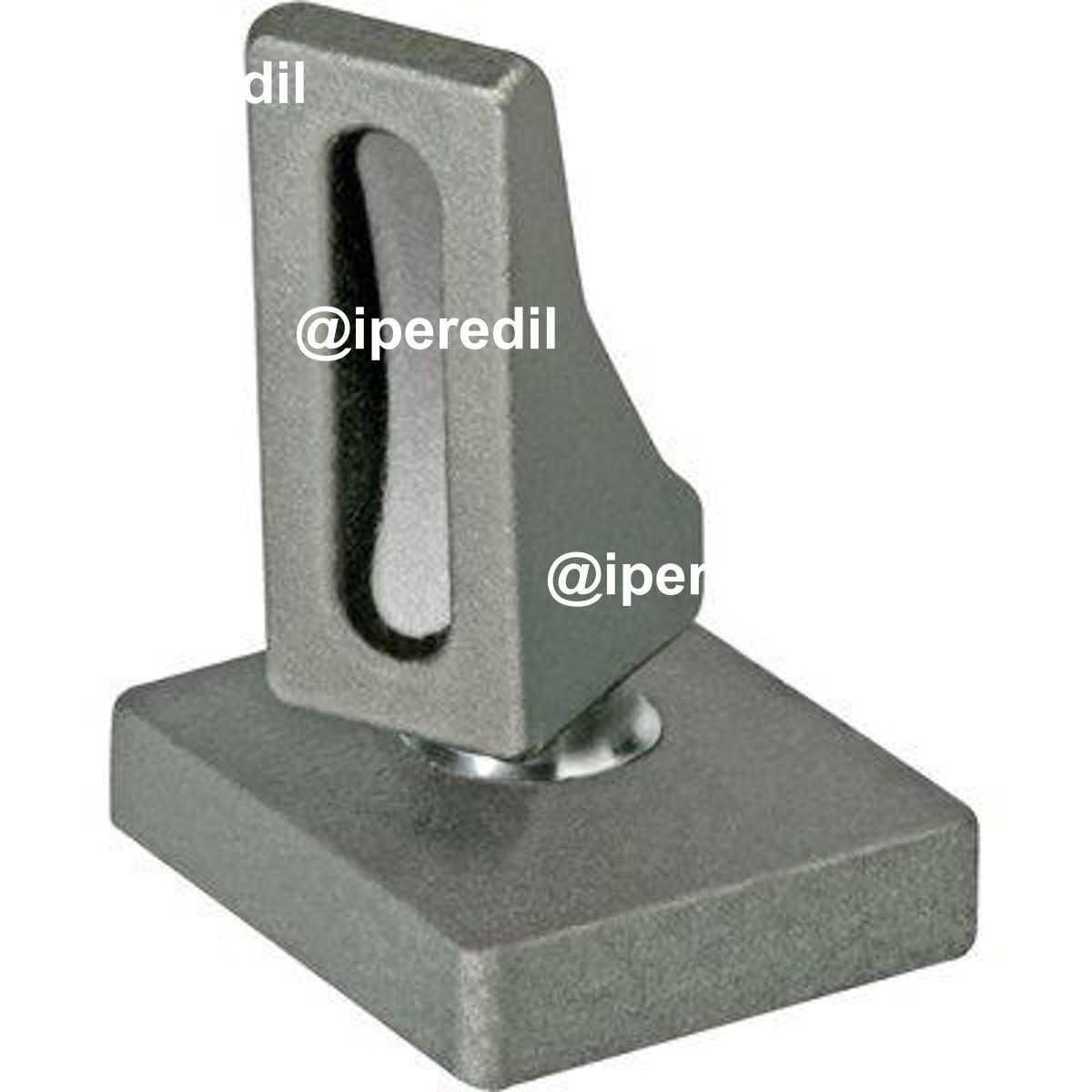 PIASTRA A SALDARE 105 COMUNELLO FERRO GREZZO MM 71X62 H.MM 93