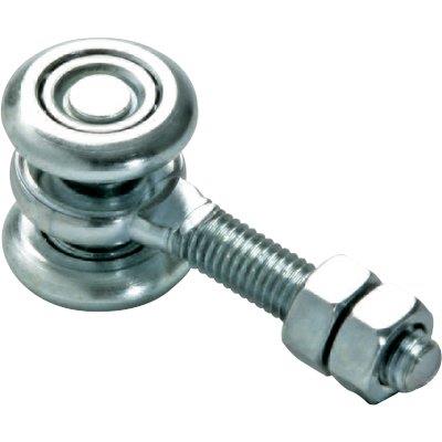 CARRELLO SCORREVOLE 2P COMUNELLO ZINCATO 2 RUOTE D.MM 24 + PERNO 8 MA