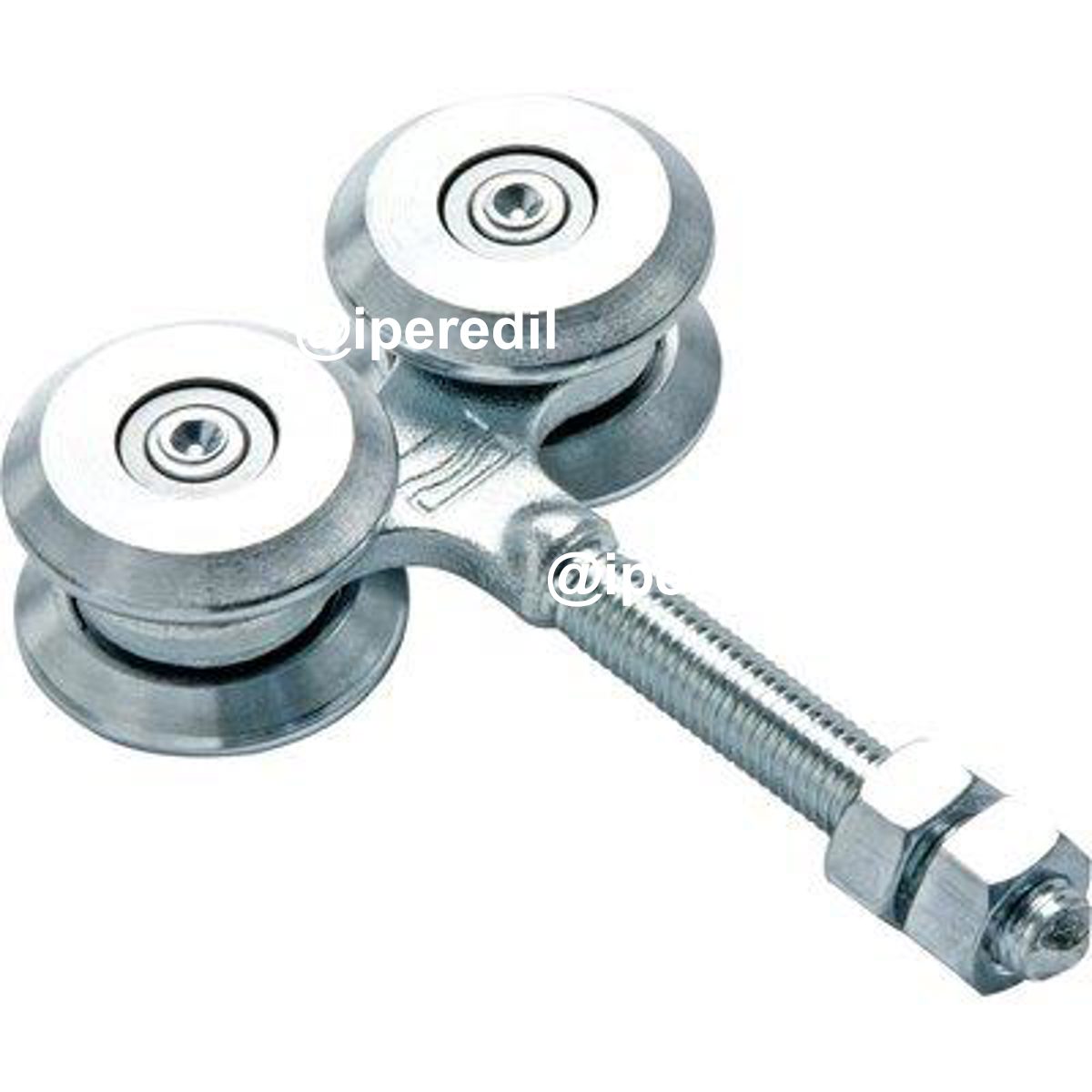 CARRELLO SCORREVOLE 4C COMUNELLO ZINCATO 4 RUOTE CON CUSCINETTO D.MM 44+PERNO 12 MA